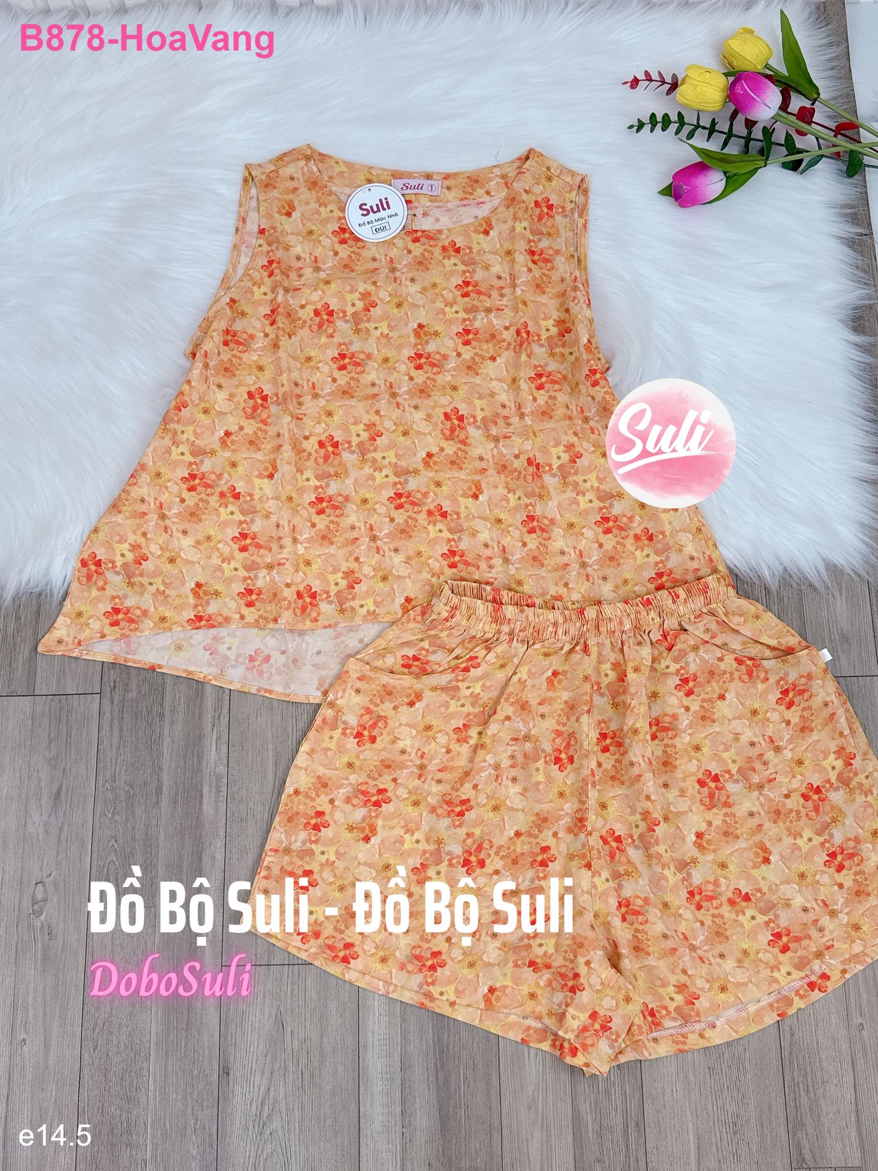 Bộ Đùi Lụa Mango - màu 