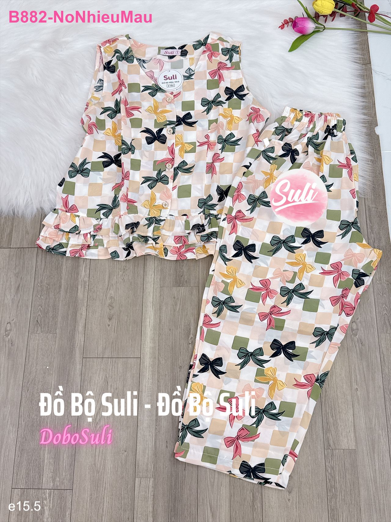 Bộ 9 Tấc Lụa Mango - màu 