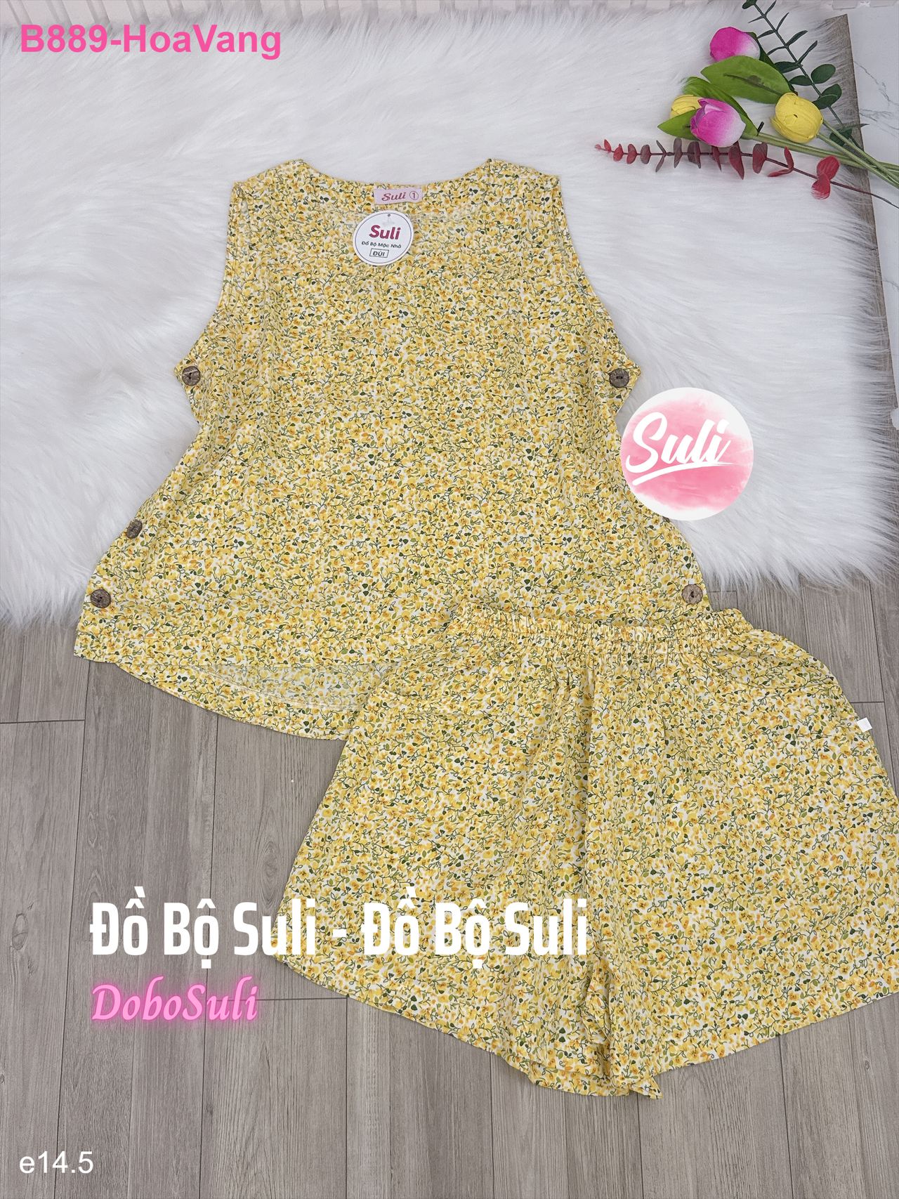 Bộ Đùi Lụa Mango - màu 