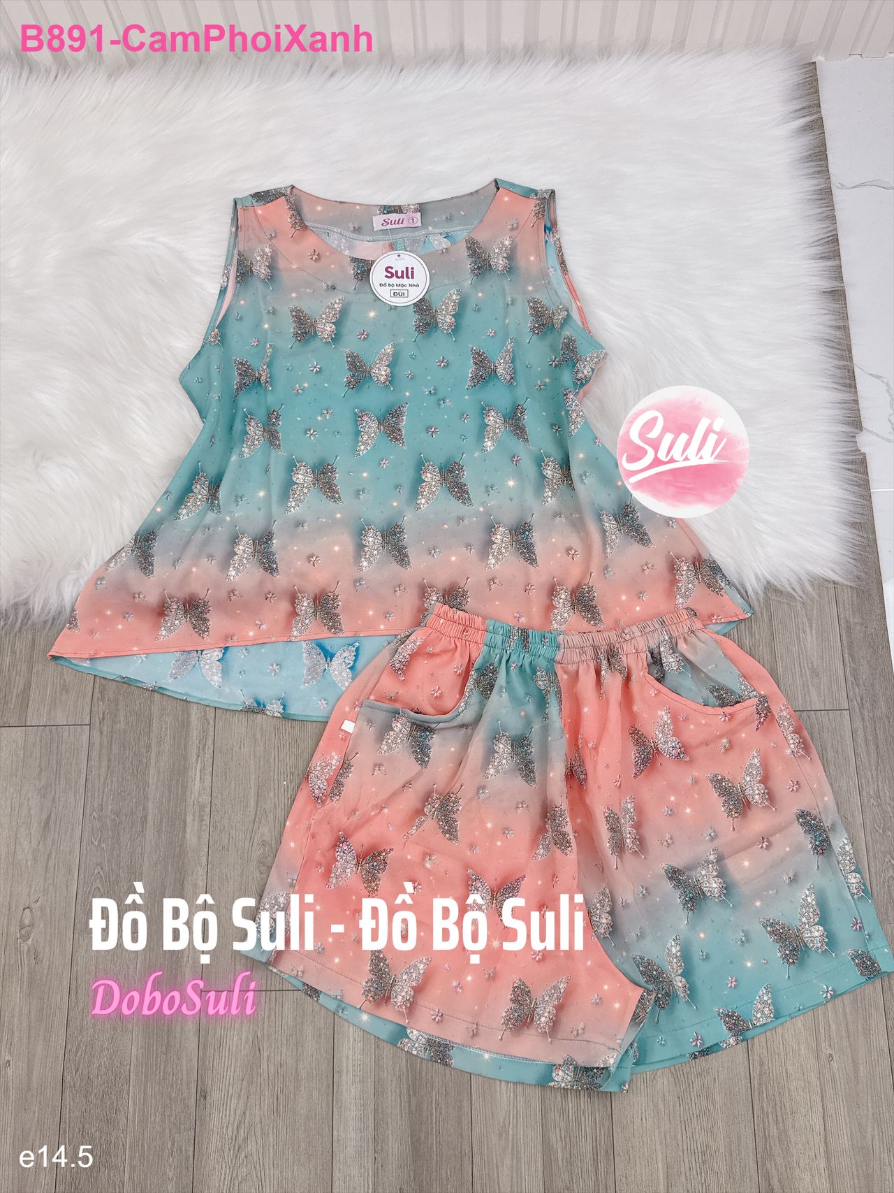 Bộ Đùi Lụa Mango - màu 