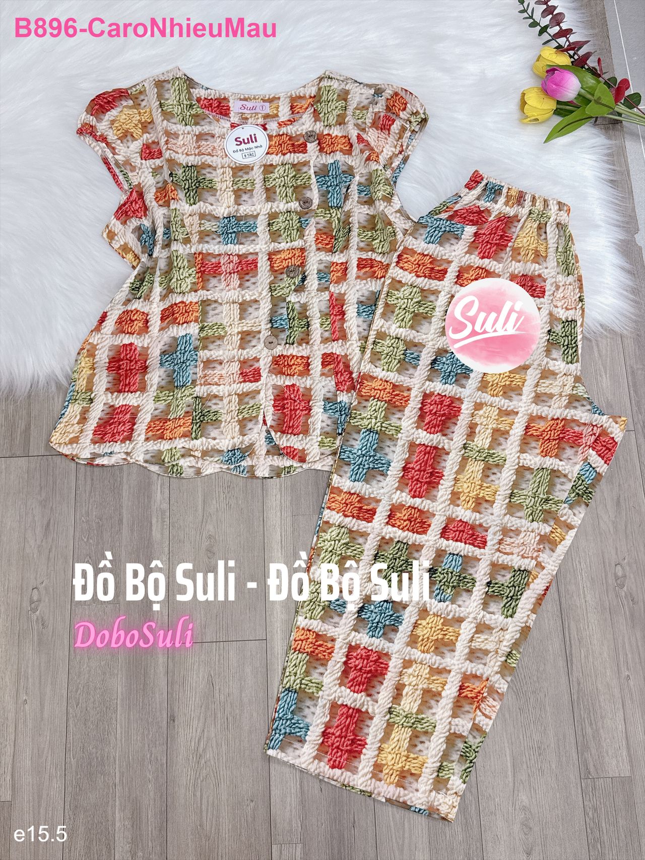 Bộ 9 Tấc Lụa Mango - màu 