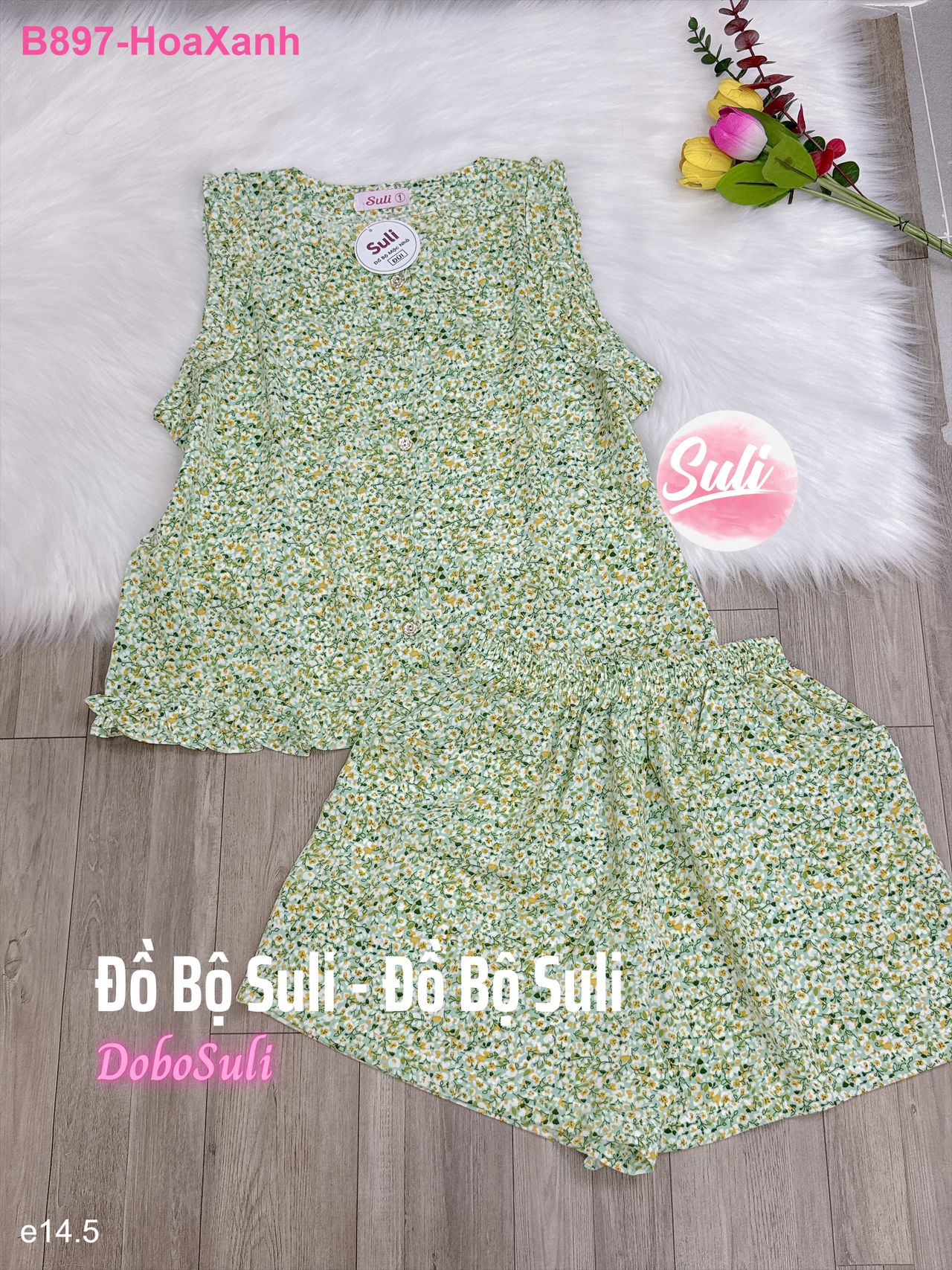 Bộ Đùi Lụa Mango - màu 