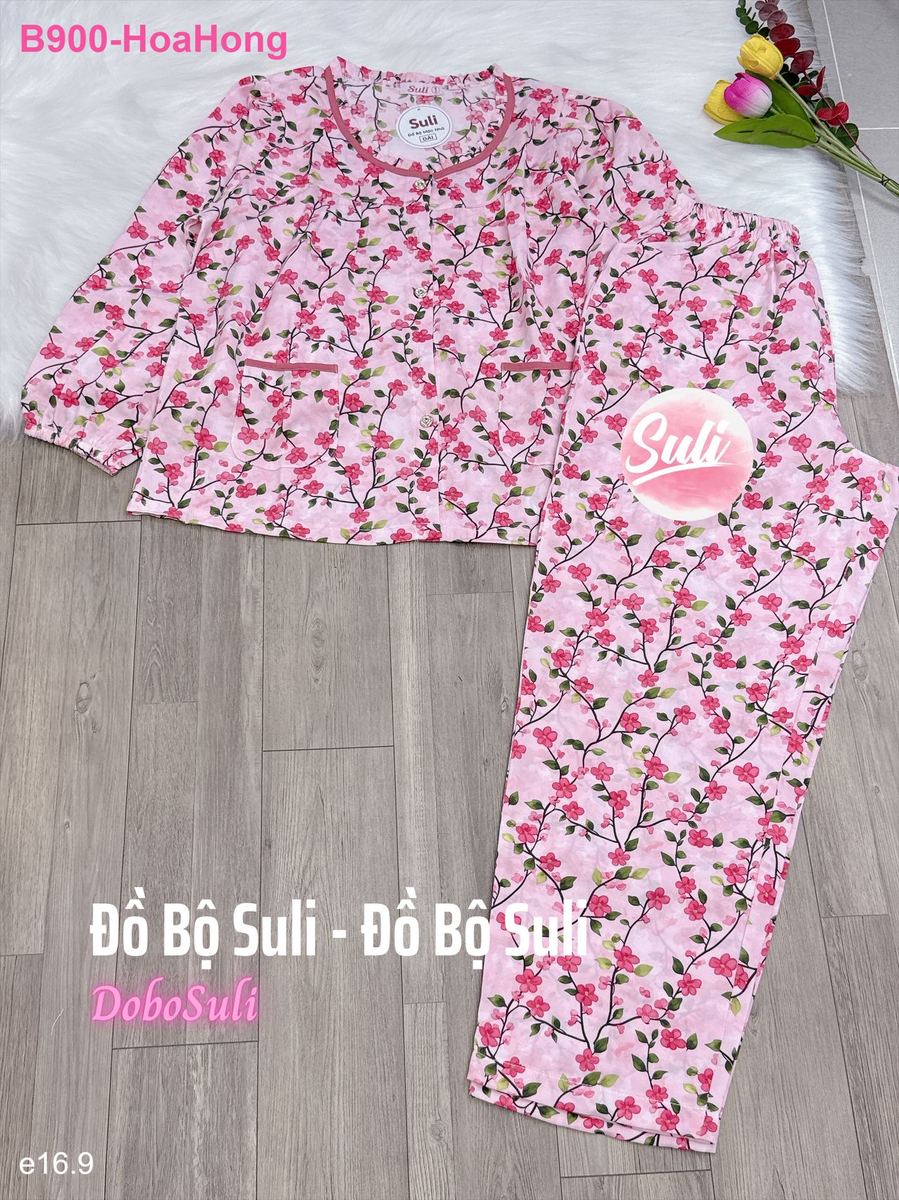 Bộ Dài Tay Dài Lụa Mango - màu 