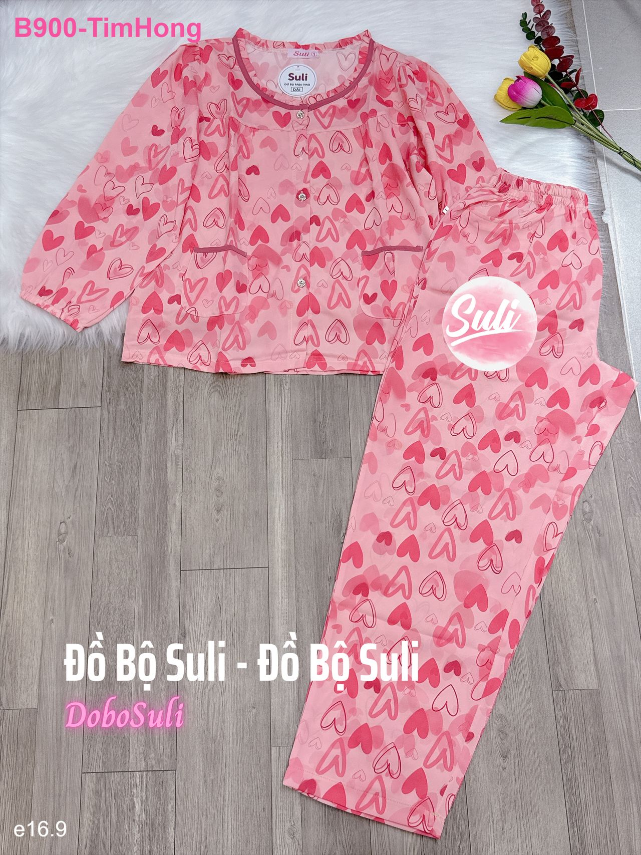 Bộ Dài Tay Dài Lụa Mango - màu 