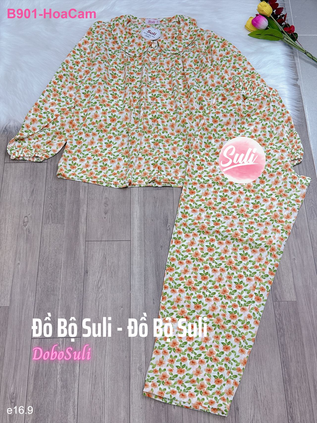 Bộ Dài Tay Dài Lụa Mango - màu 