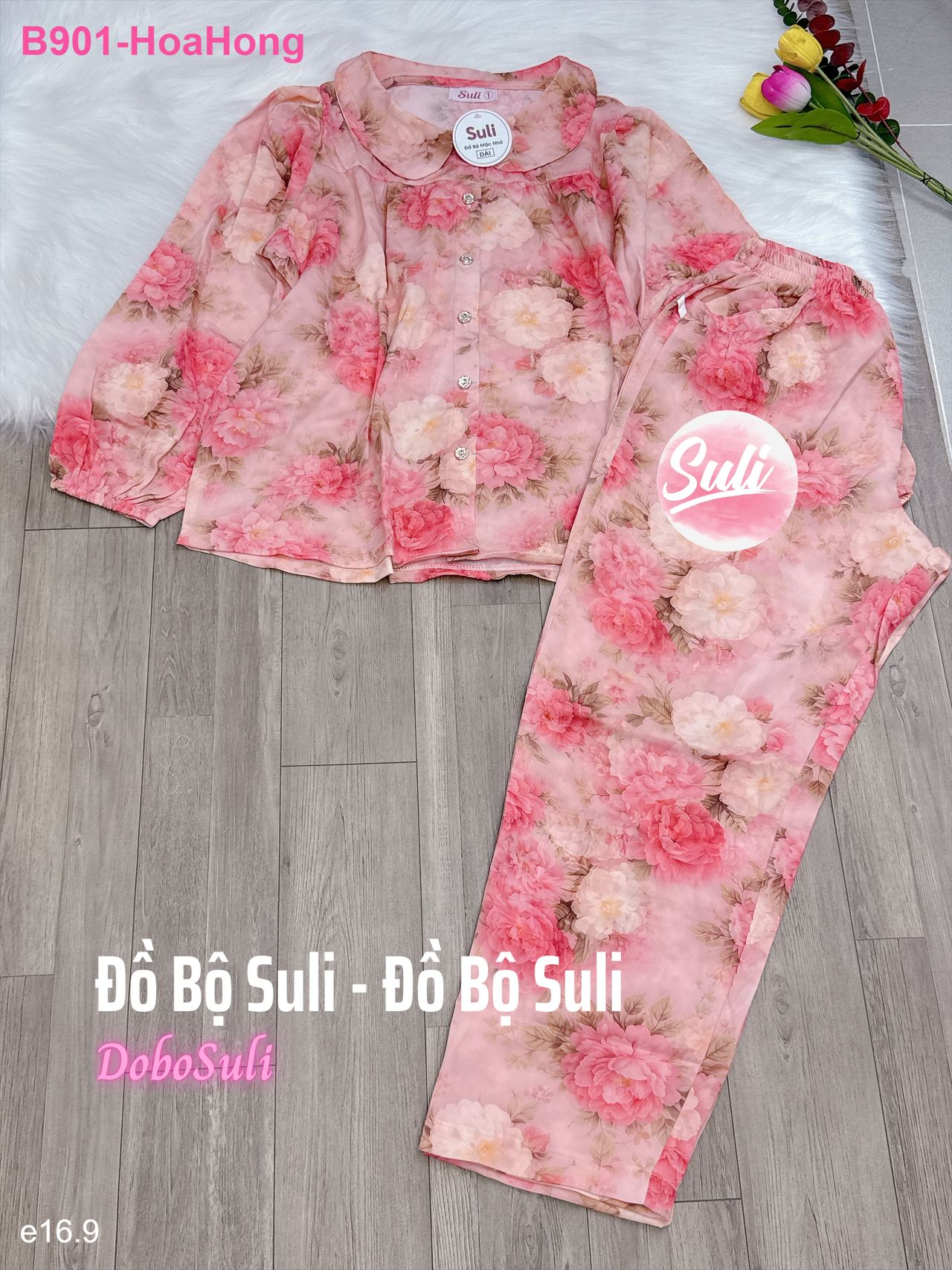 Bộ Dài Tay Dài Lụa Mango - màu 