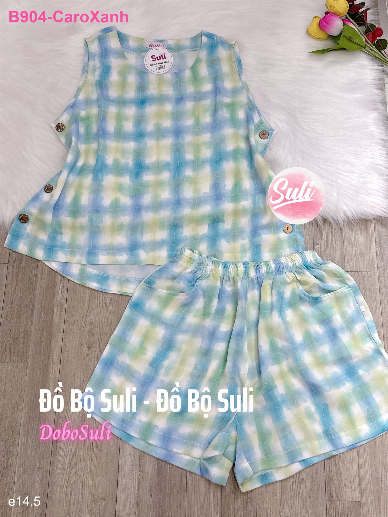 Bộ Đùi Lụa Mango - màu 
