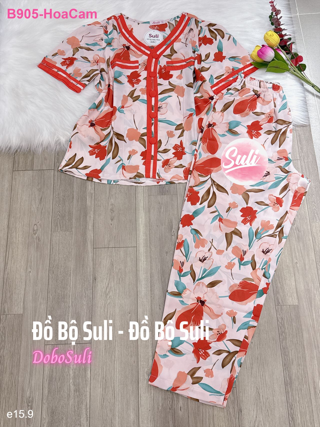 Bộ Dài Cổ Y Lụa Mango - màu 