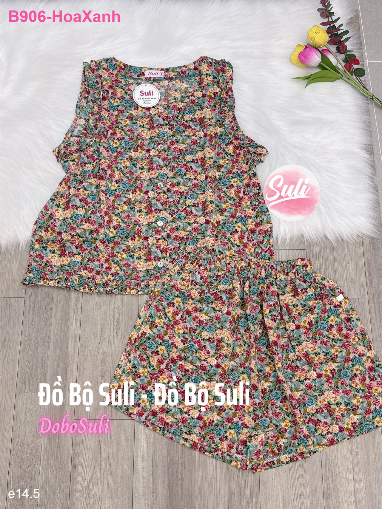 Bộ Đùi Lụa Mango - màu 