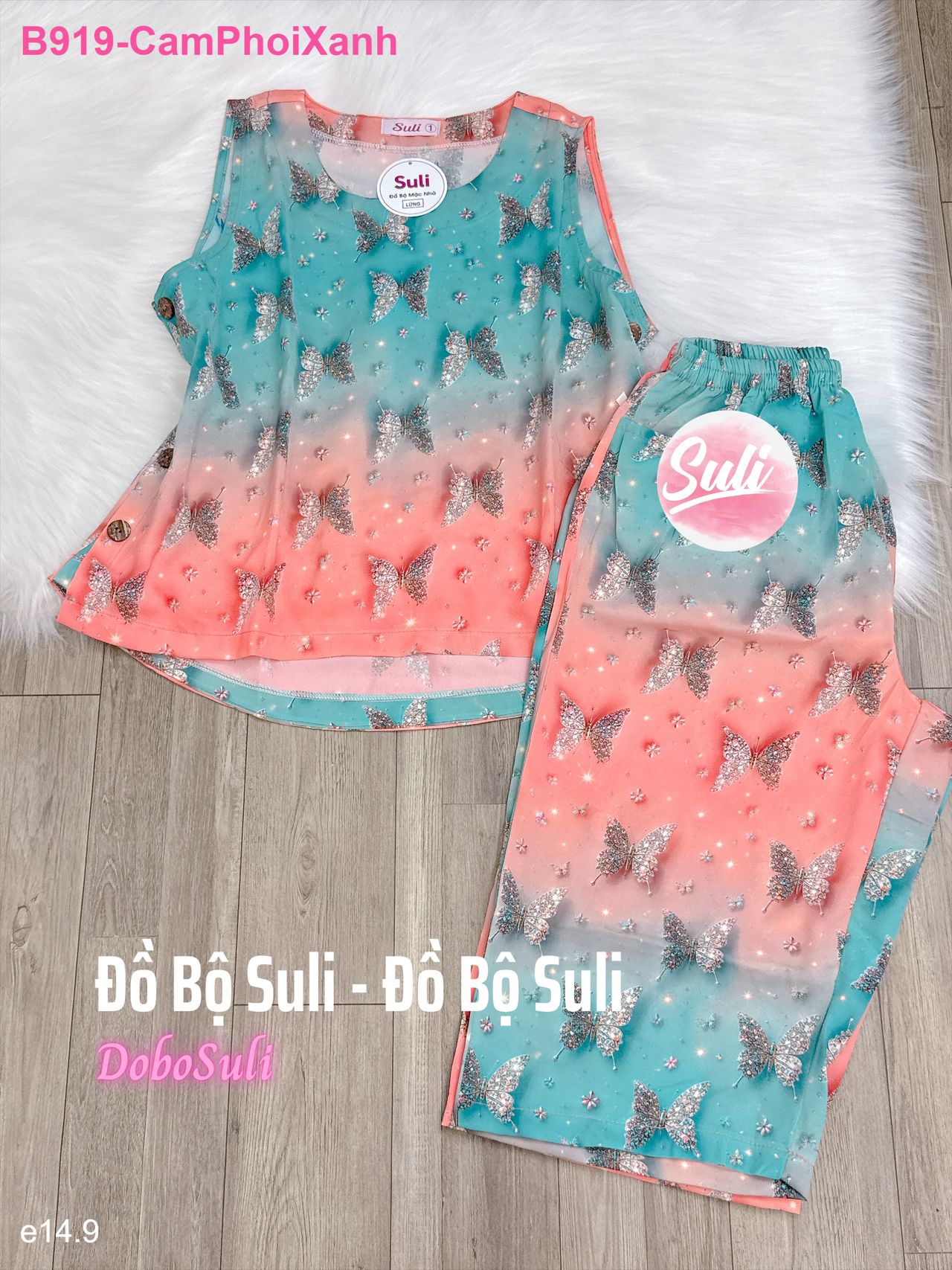 Bộ Lửng Lụa Mango - màu 