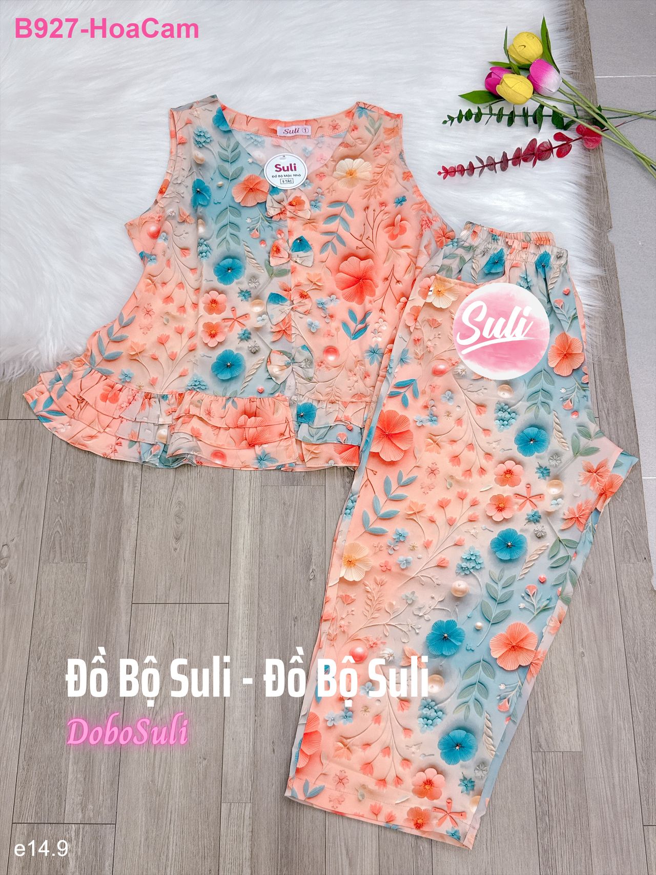 Bộ 9 Tấc Lụa Mango - màu 