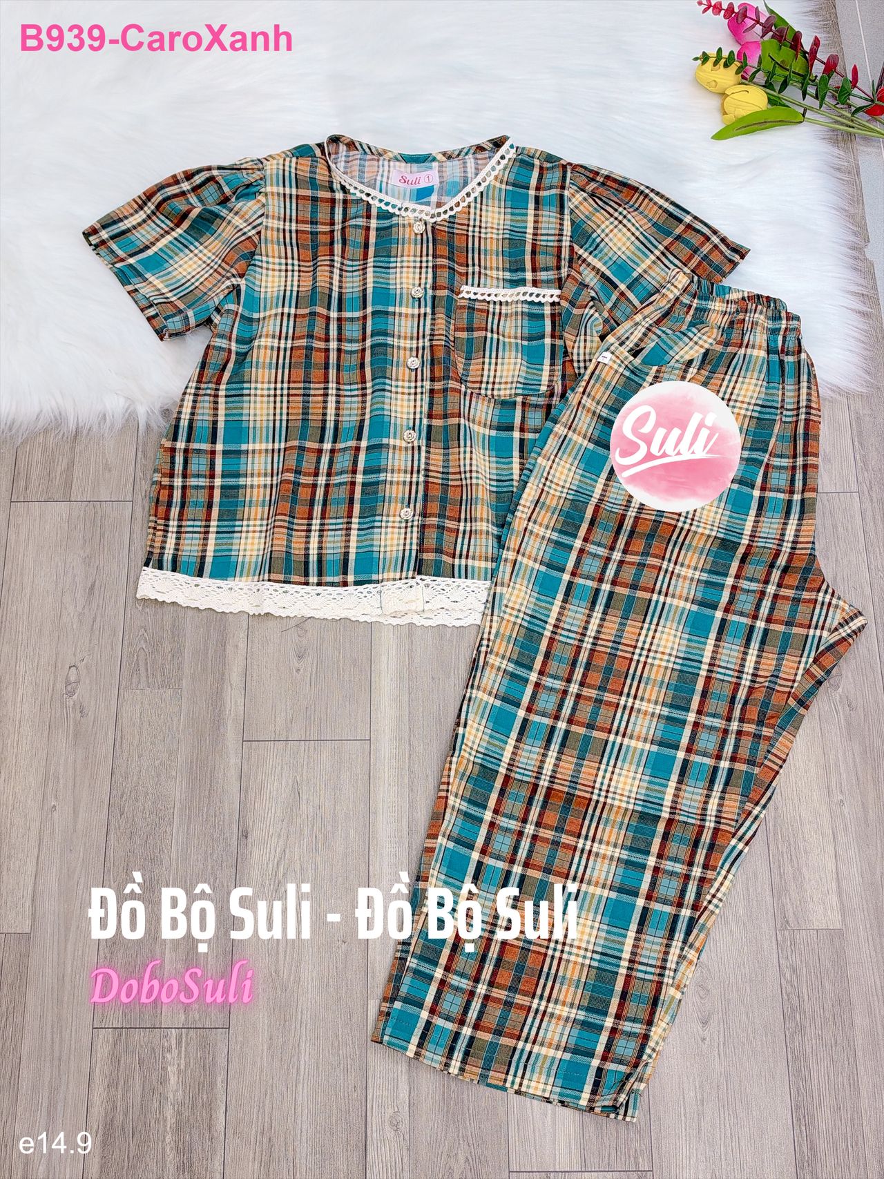 Bộ 9 Tấc Lụa Mango - màu 