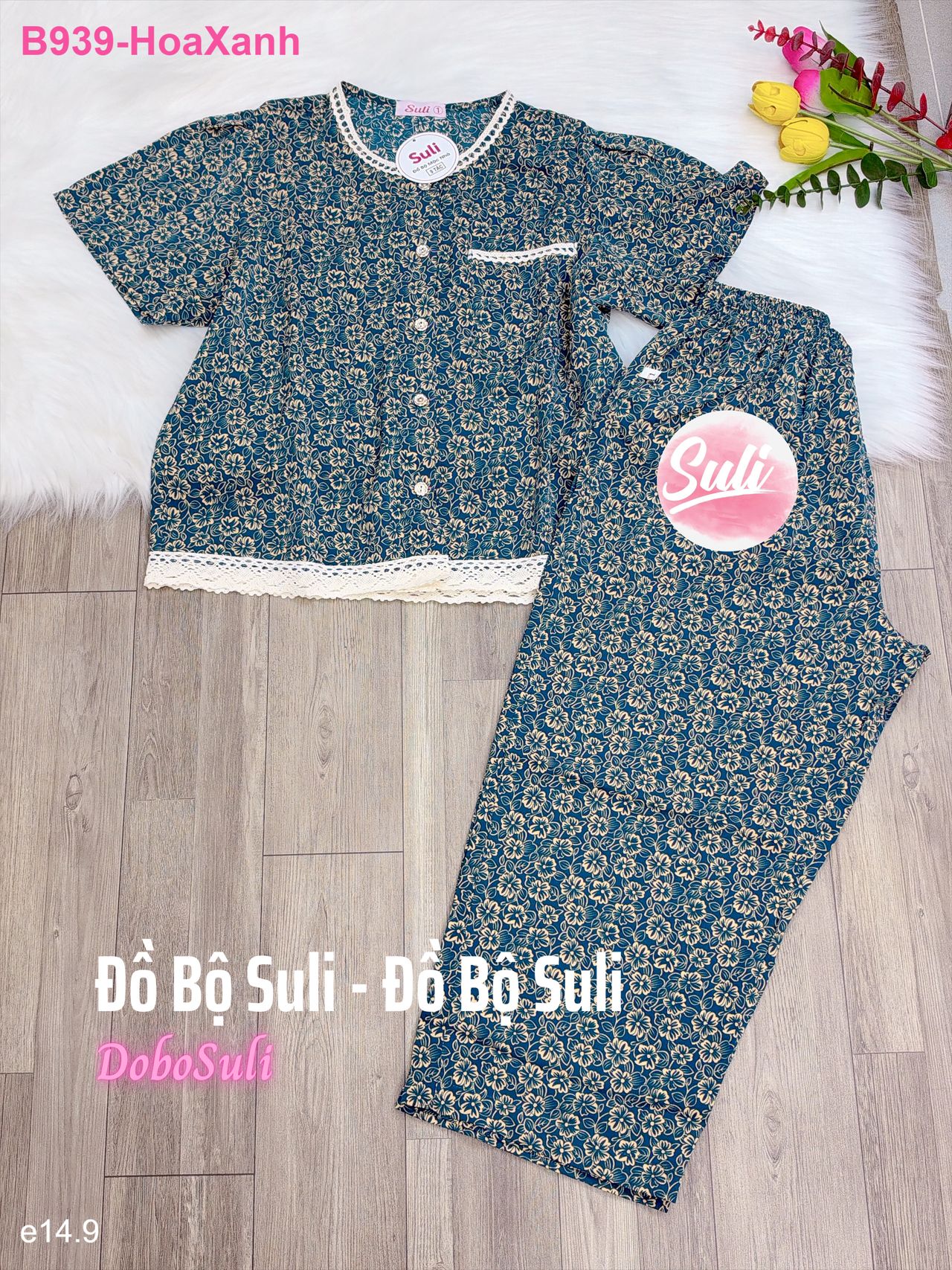 Bộ 9 Tấc Lụa Mango - màu 