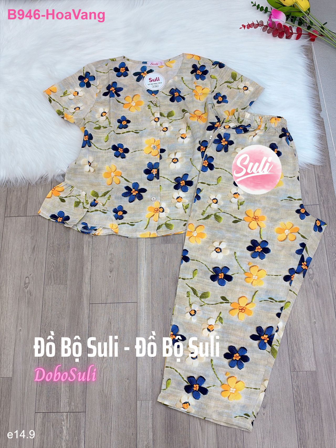 Bộ 9 Tấc Lụa Mango - màu 