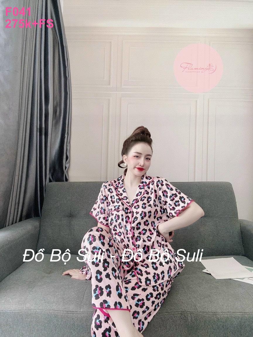 Bộ Pijama Latin Cao Cấp Dài Sang Trọng - F041