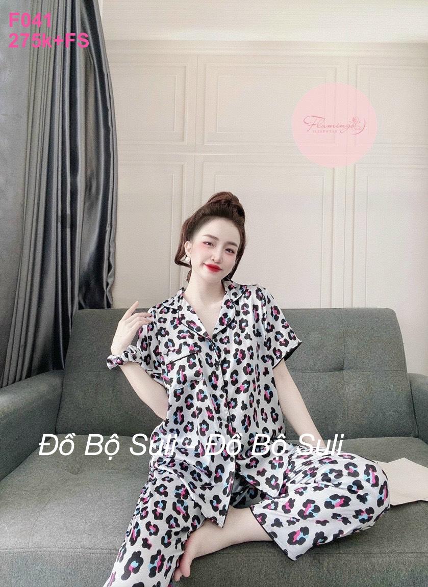 Bộ Pijama Latin Cao Cấp Dài Sang Trọng - F041