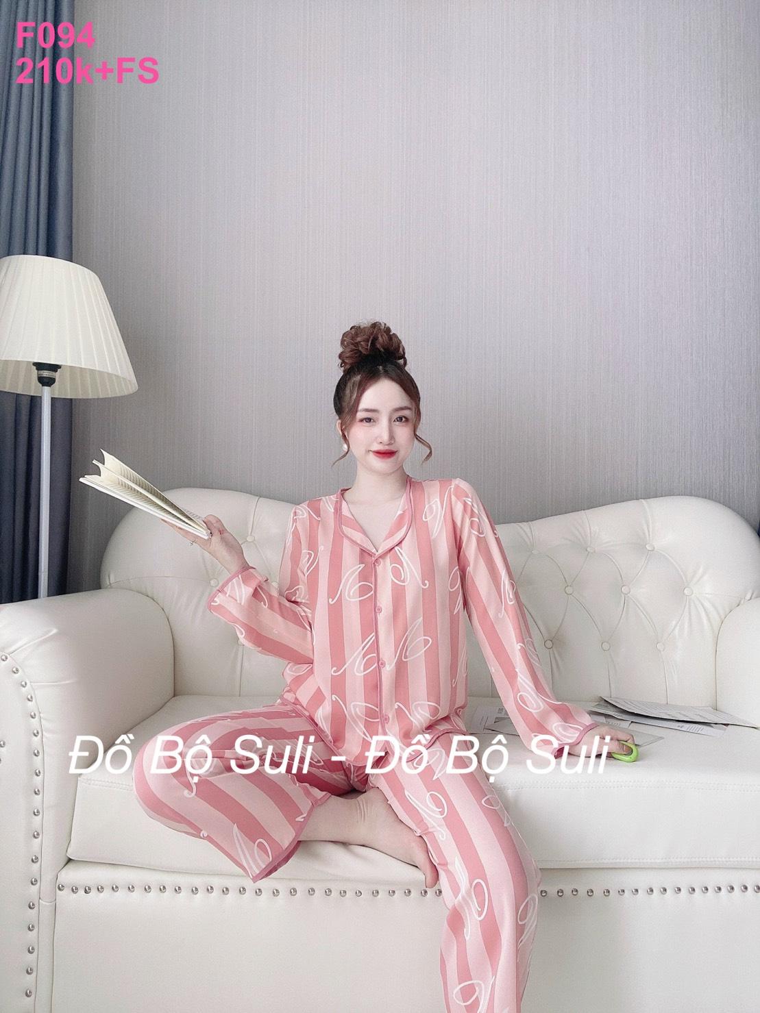 Bộ Pijama Mango Cao Cấp Dài Dễ Thương - màu 