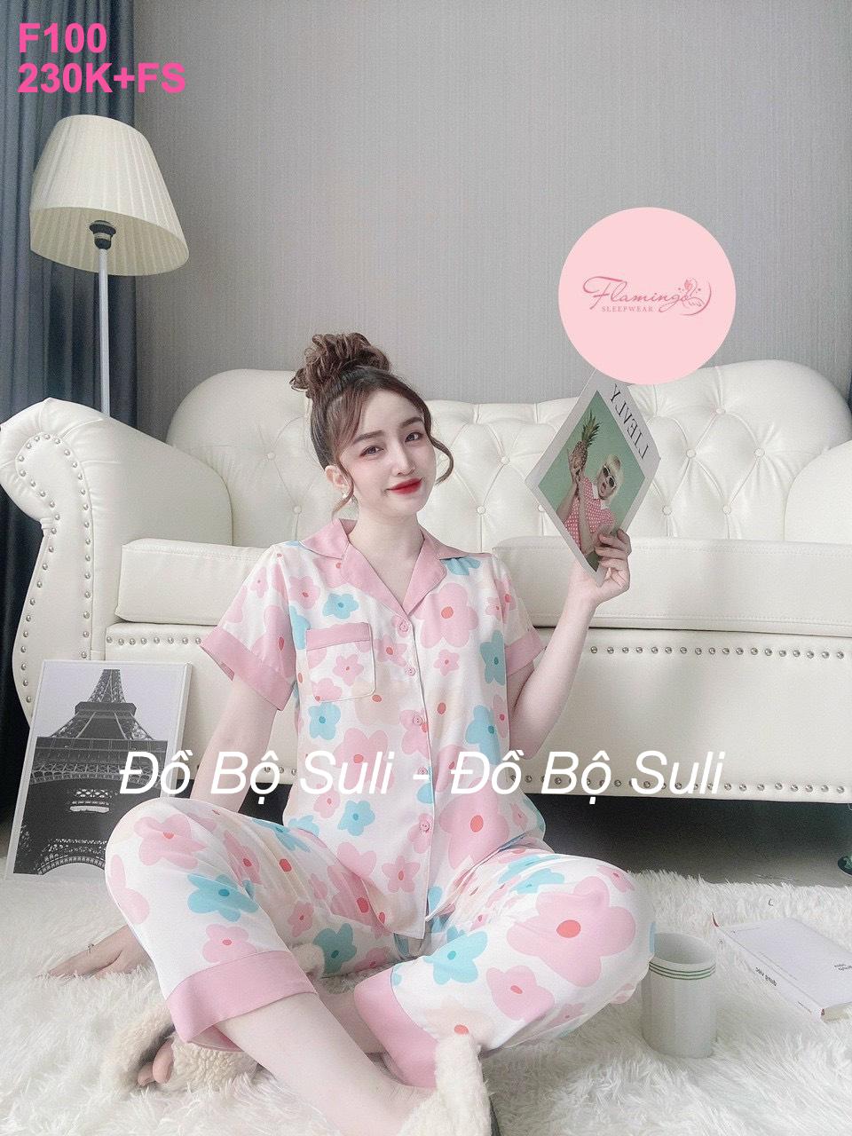 Pijama Nữ Mango Cao Cấp Dài Xinh Xắn - màu 