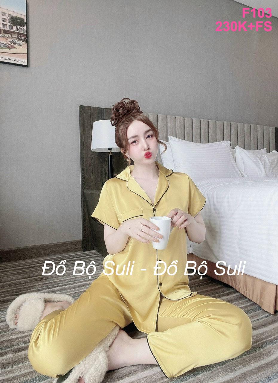 Đồ Bộ Pijama Latin Cao Cấp Dài Sang Trọng - màu 