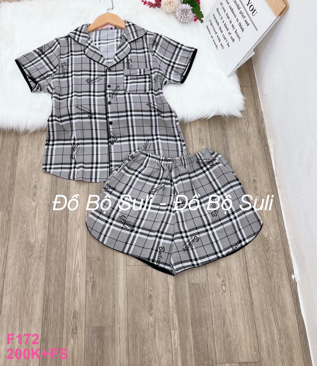 Pijama Lụa Mango Đùi Dễ Thương - màu 