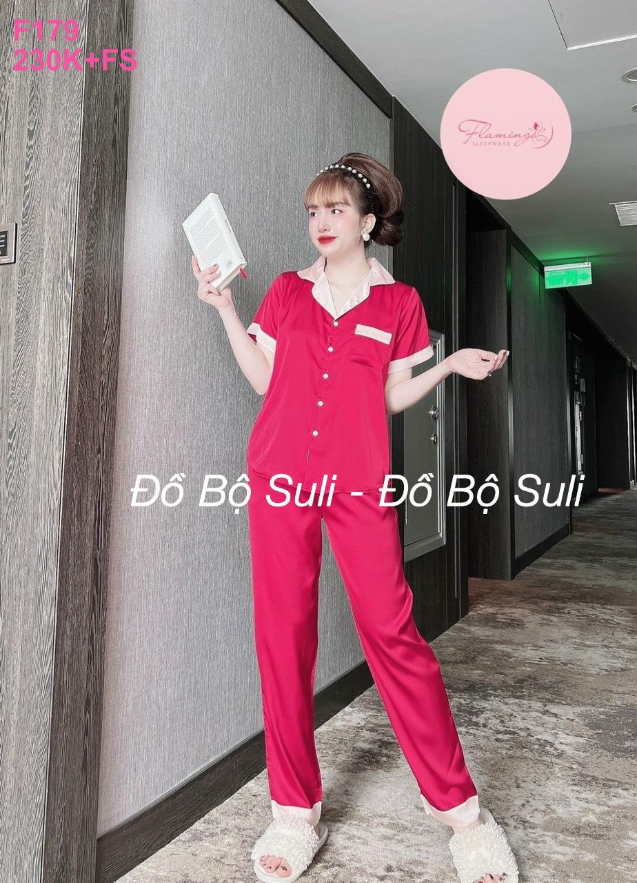 Đồ Bộ Pijama Latin Cao Cấp Dài Sang Trọng - màu 