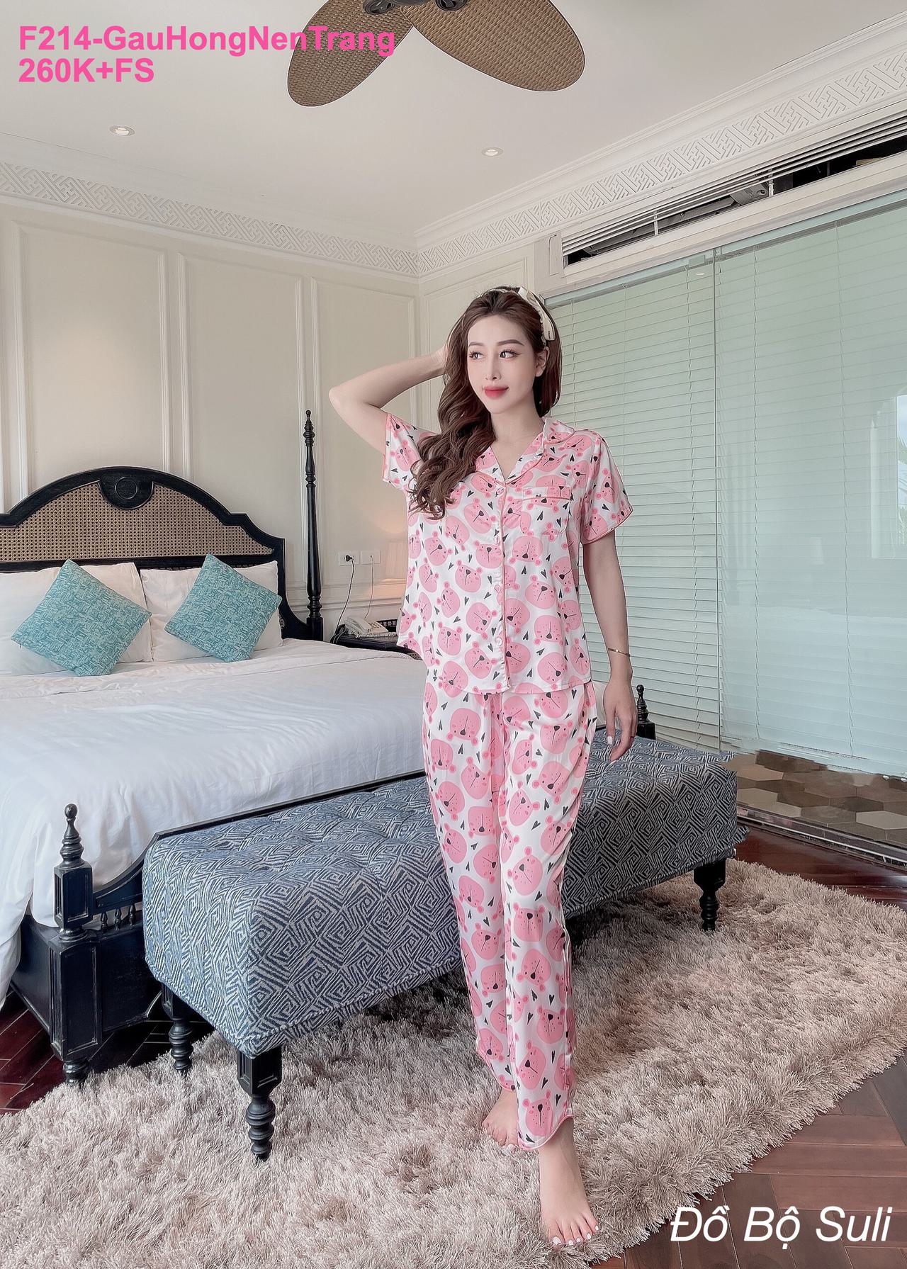 Bộ Pijama Latin Cao Cấp Dài Hàng Thiết Kế - màu 