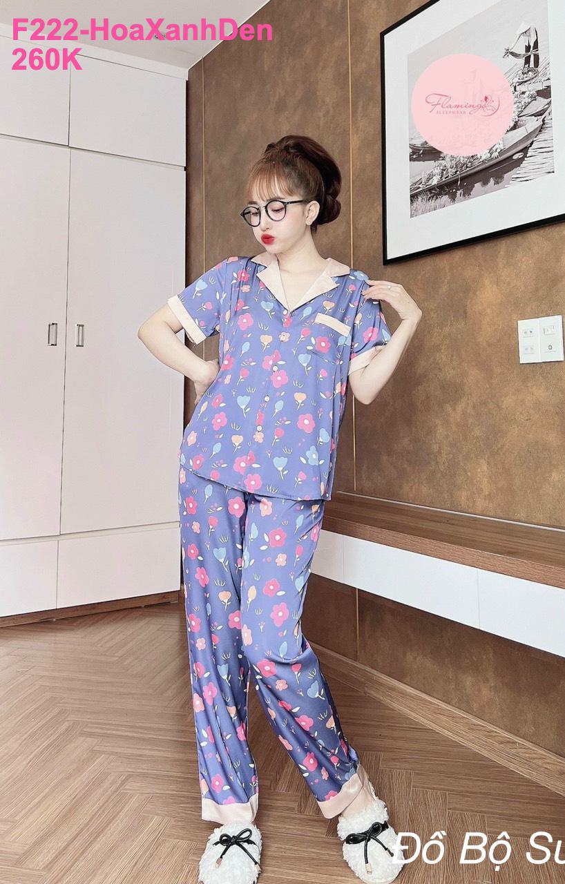 Bộ Pijama Latin Cao Cấp Dài Hàng Thiết Kế - màu 