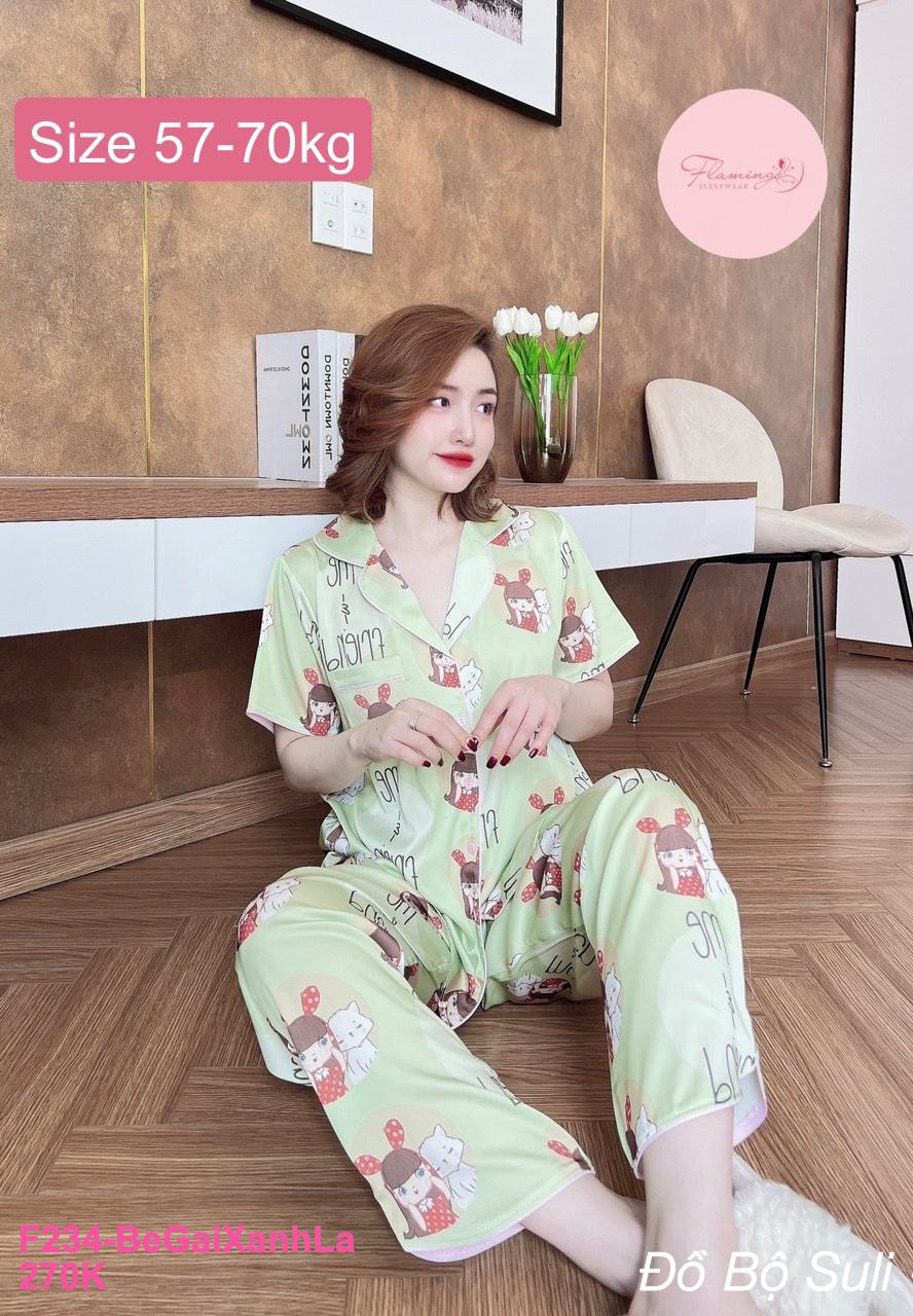 Đồ Bộ Pijama Latin Cao Cấp Dài Hàng Thiết Kế - màu 