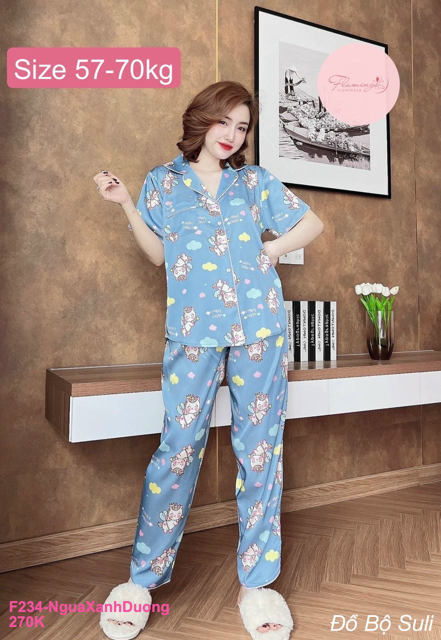 Đồ Bộ Pijama Latin Cao Cấp Dài Hàng Thiết Kế - màu 