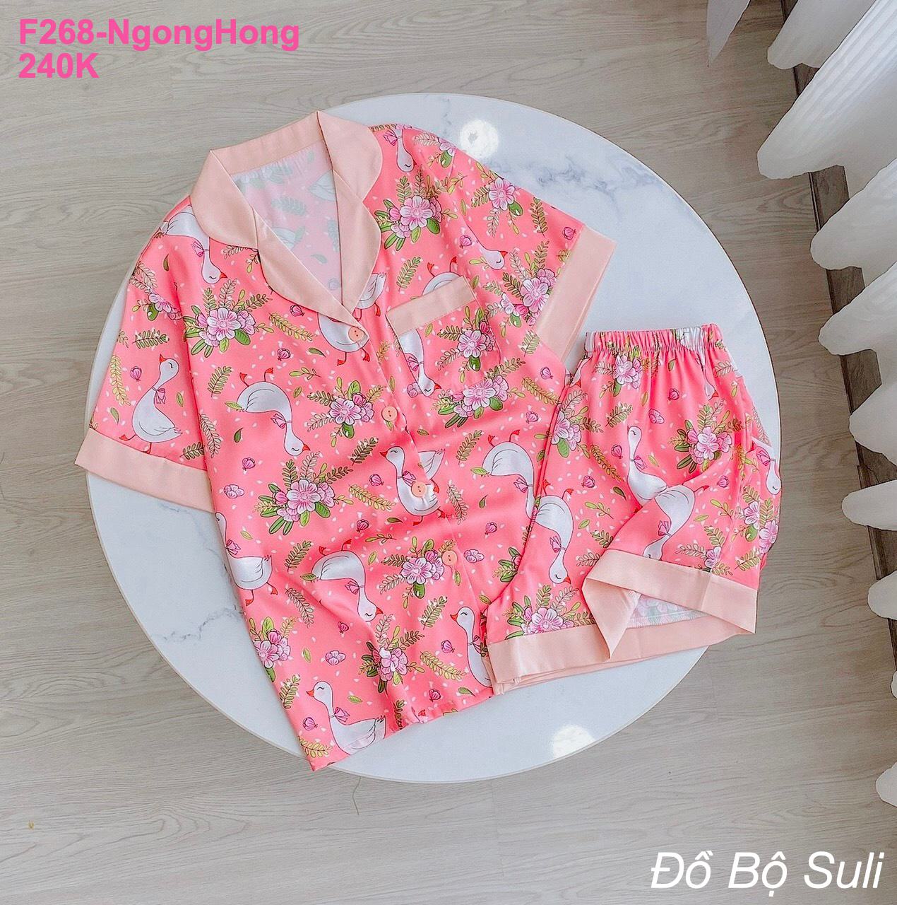 Đồ Bộ Pijama Latin Cao Cấp Đùi Dễ Thương - màu 