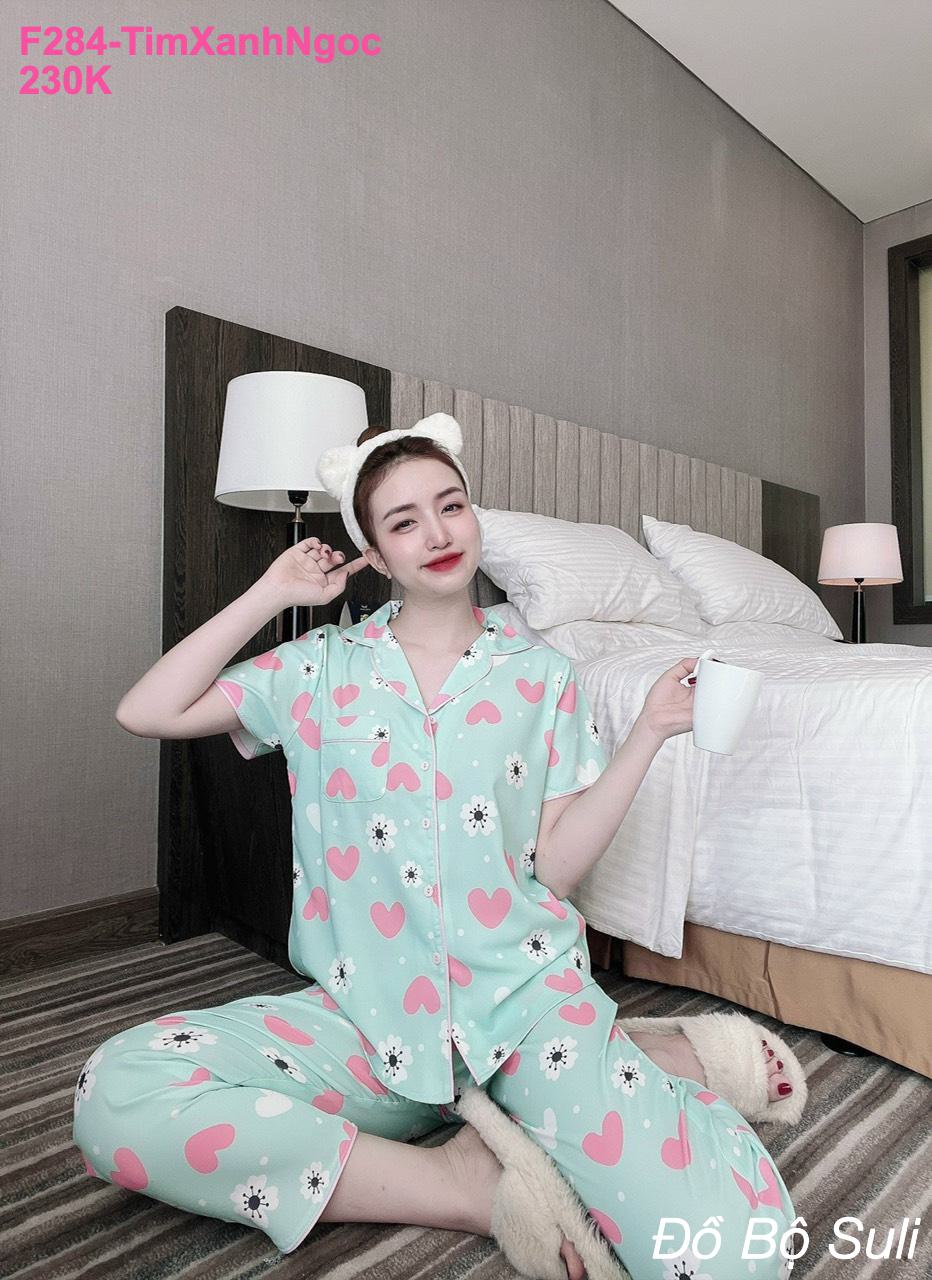 Bộ Pijama Mango Cao Cấp Dài Hàng Thiết Kế - màu 