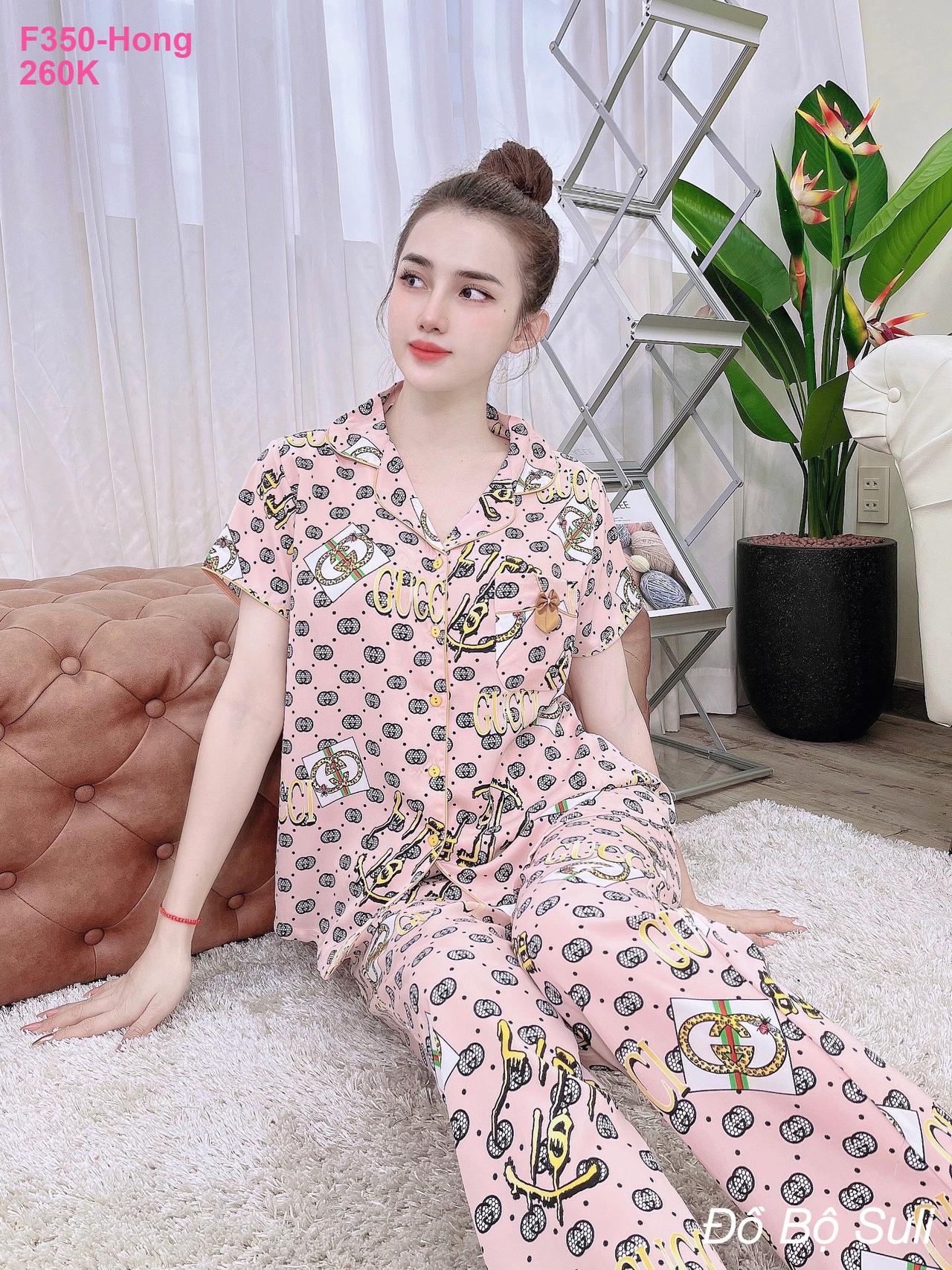 Đồ Bộ Pijama Lụa Mango Cao Cấp Quần Dài - màu 