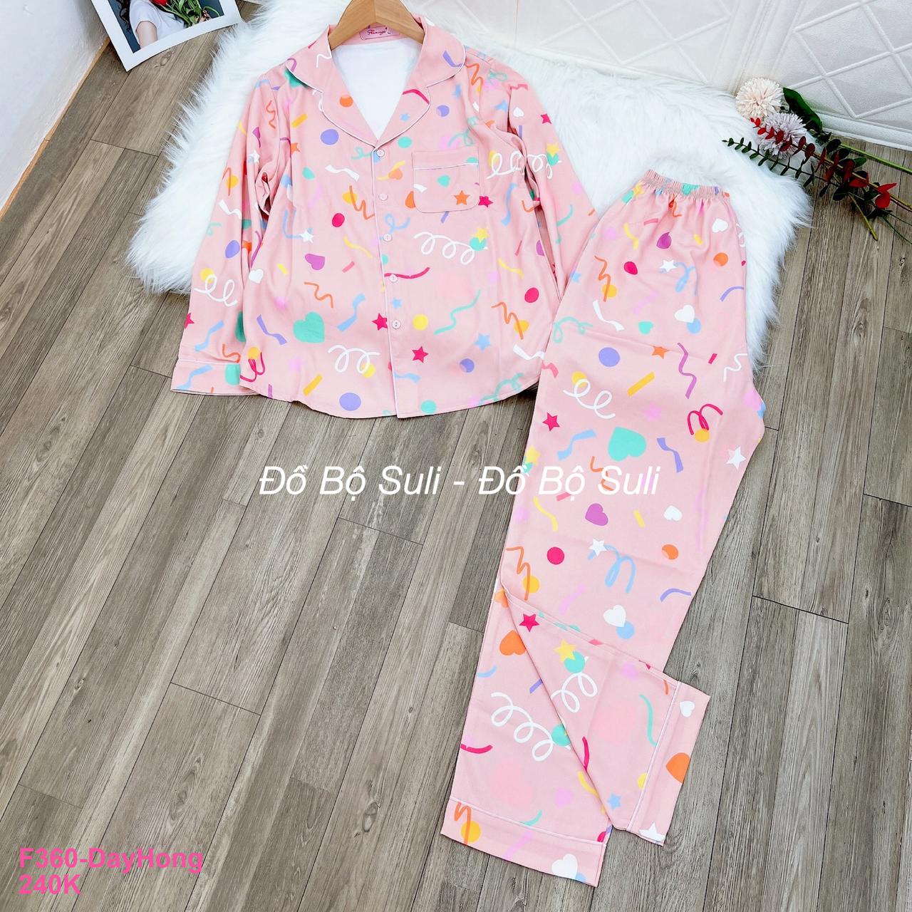 Đồ Bộ Pijama Mango Cao Cấp Tay Dài - màu 