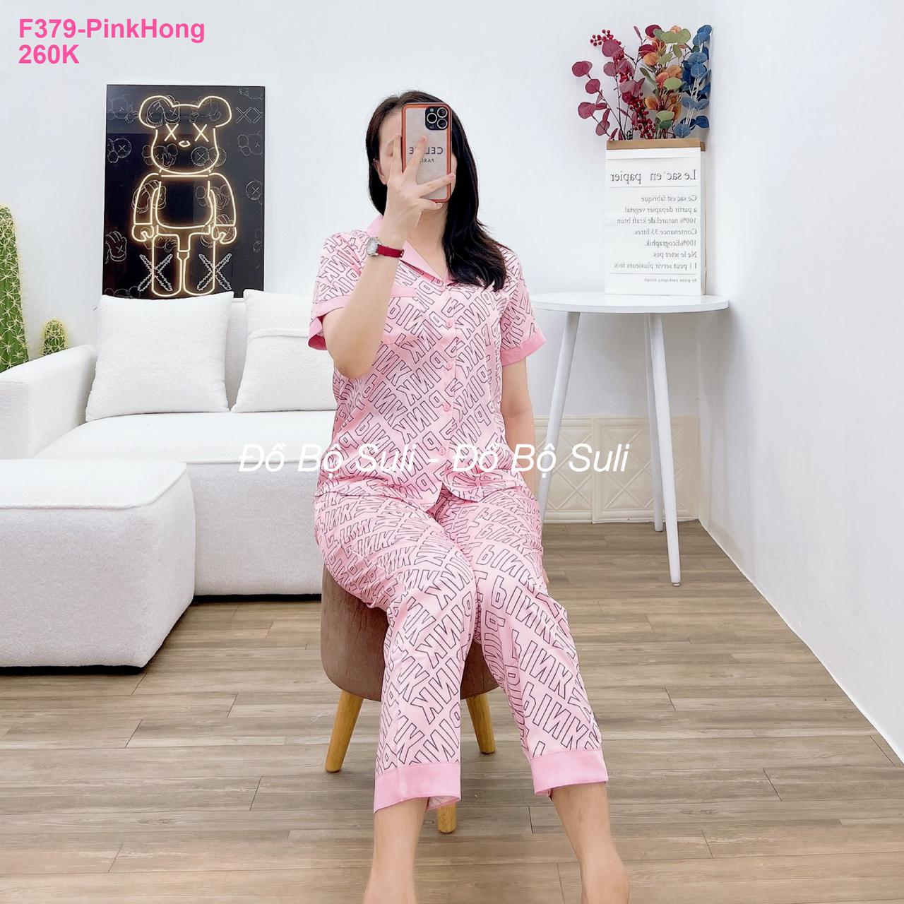 Pijama Nữ Latin Cao Cấp Dài Phối Viền - màu 