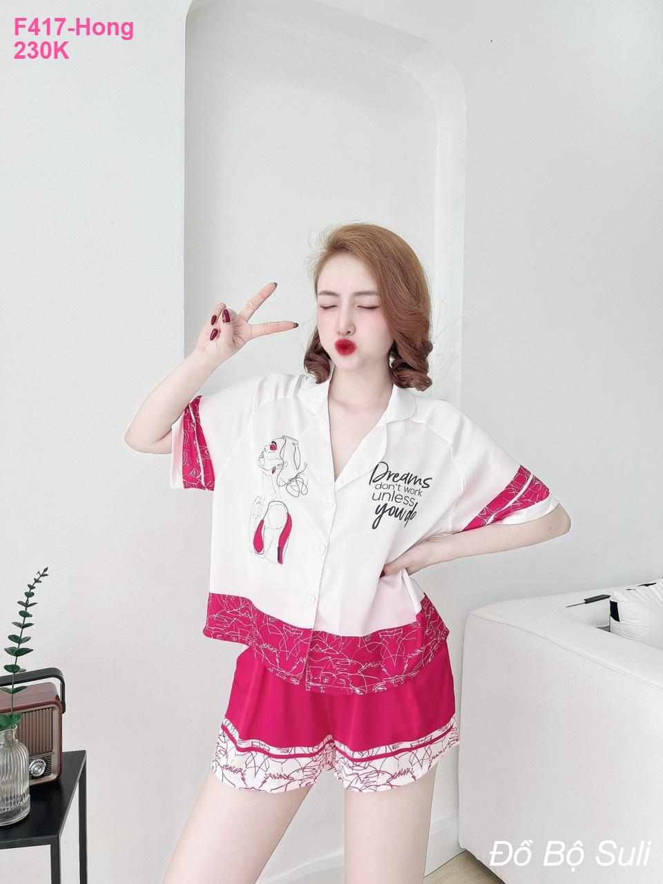 Đồ Bộ Pijama Latin Cao Cấp Đùi - màu 