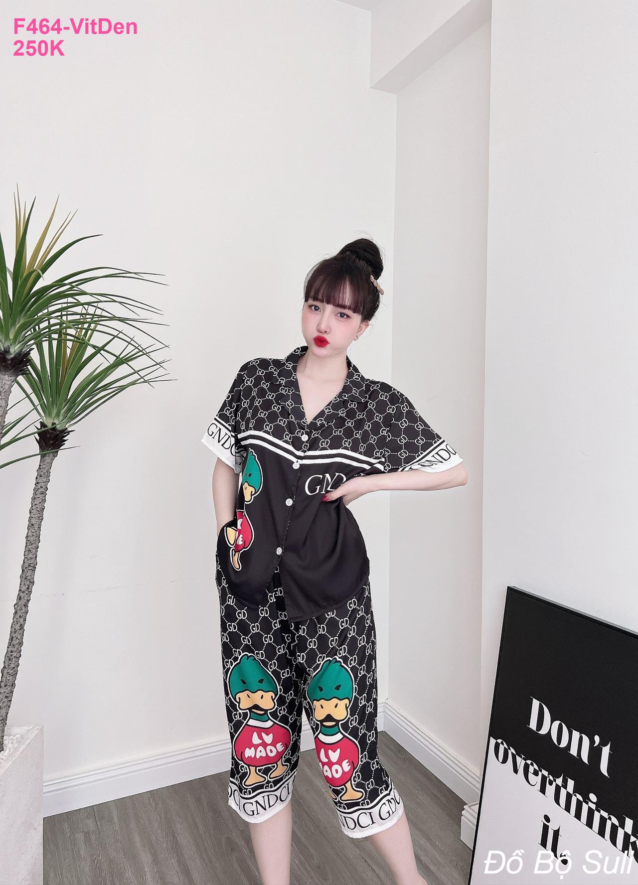 Bộ Pijama Latin Cao Cấp Lửng Hàng Thiết Kế - màu 