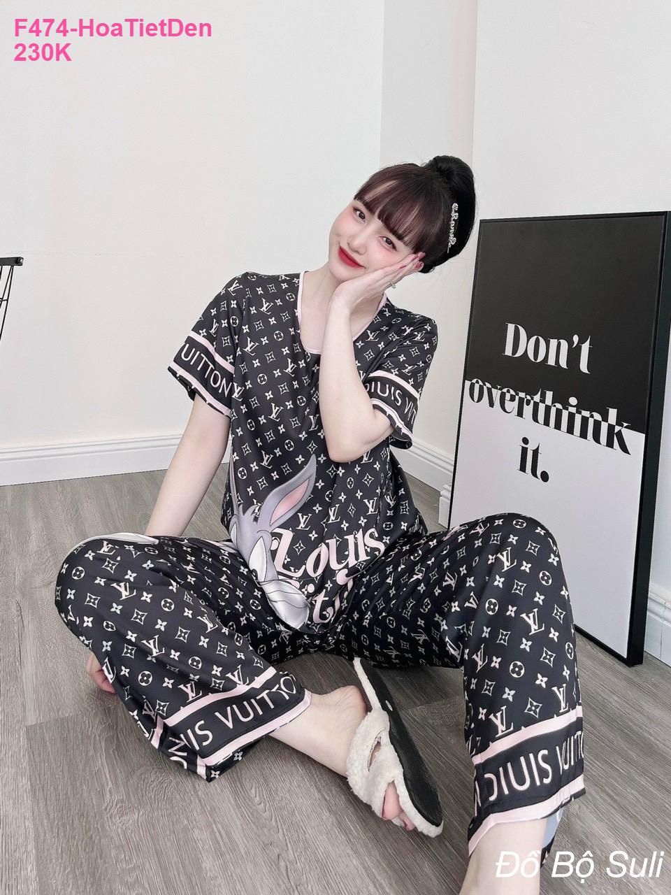 Pijama Nữ Latin Cao Cấp Dài Cổ Tròn - màu 