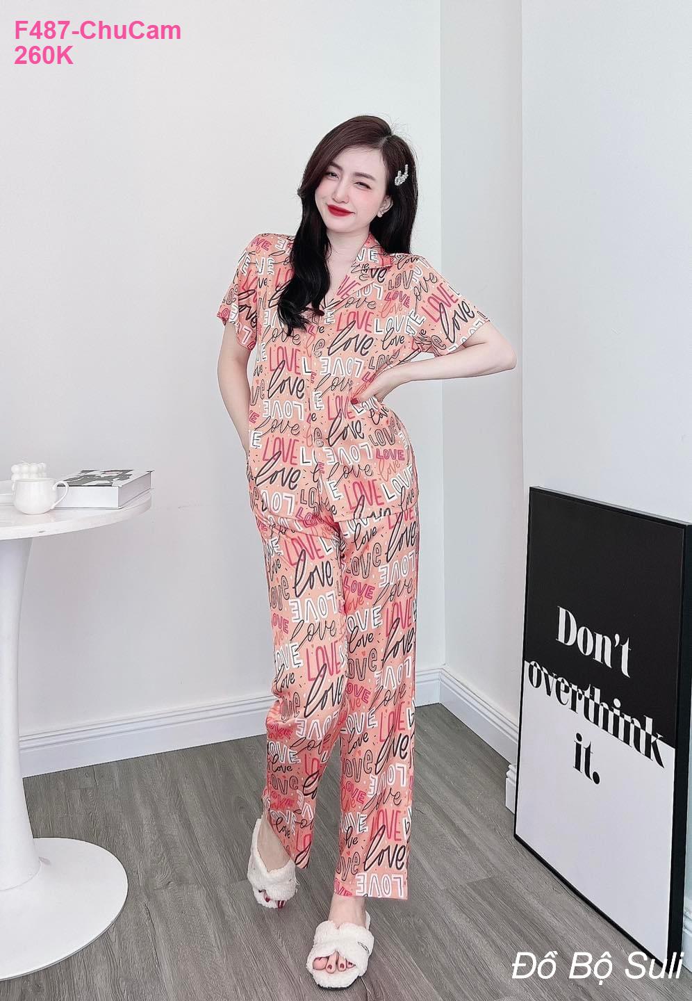 Pijama Nữ Latin Cao Cấp Dài Hàng Thiết Kế - màu 