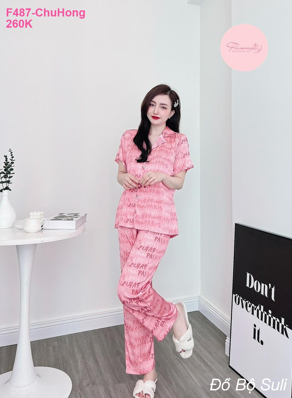 Pijama Nữ Latin Cao Cấp Dài Hàng Thiết Kế - màu 