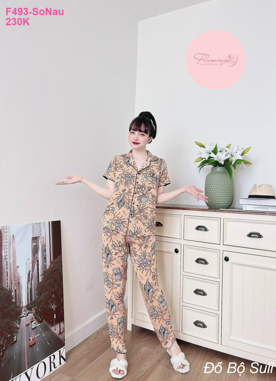 Bộ Pijama Mango Cao Cấp Dài Sang Trọng - màu 