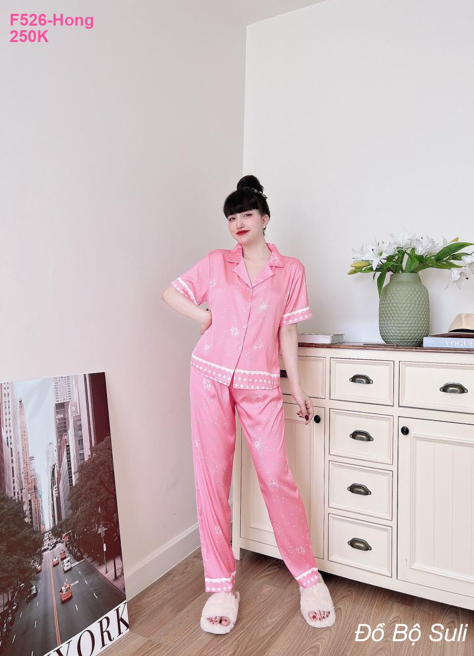 Bộ Pijama Latin Cao Cấp Dài Tinh Tế Sang Trọng - màu 