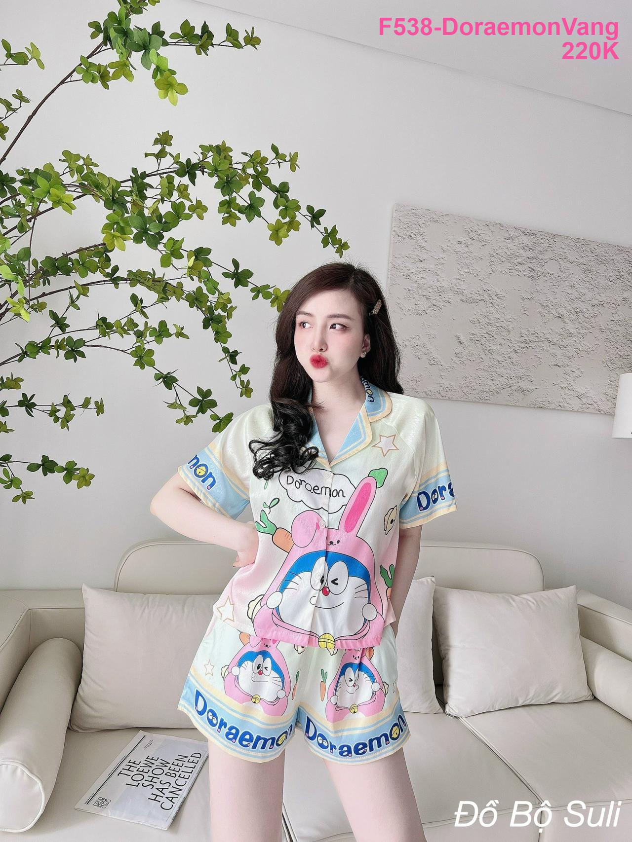 Pijama Lụa Xước Cao Cấp Quần Đùi - màu 