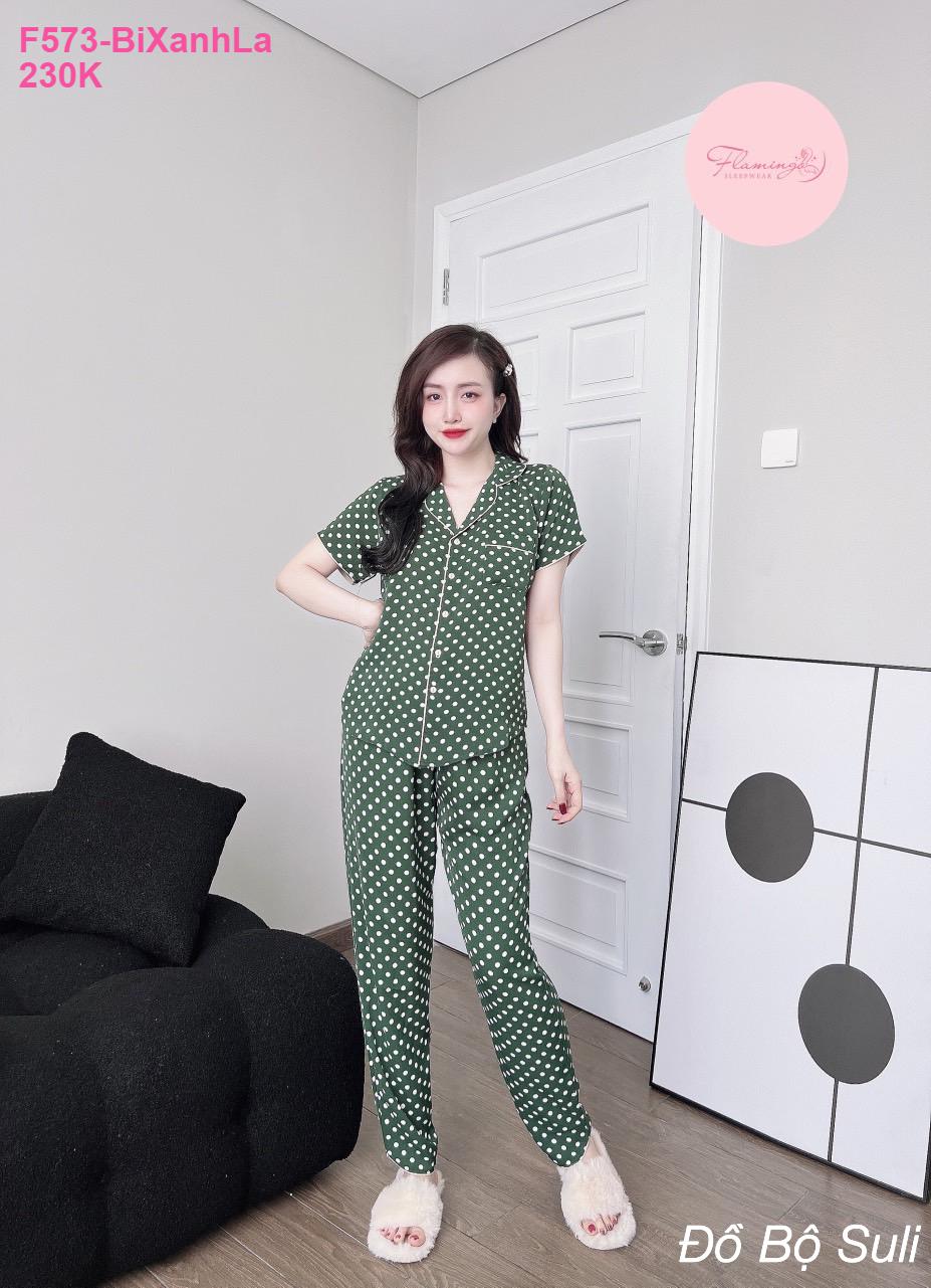 Bộ Pijama Tơ Tằm Cao Cấp Dài Hàng Thiết Kế - màu 