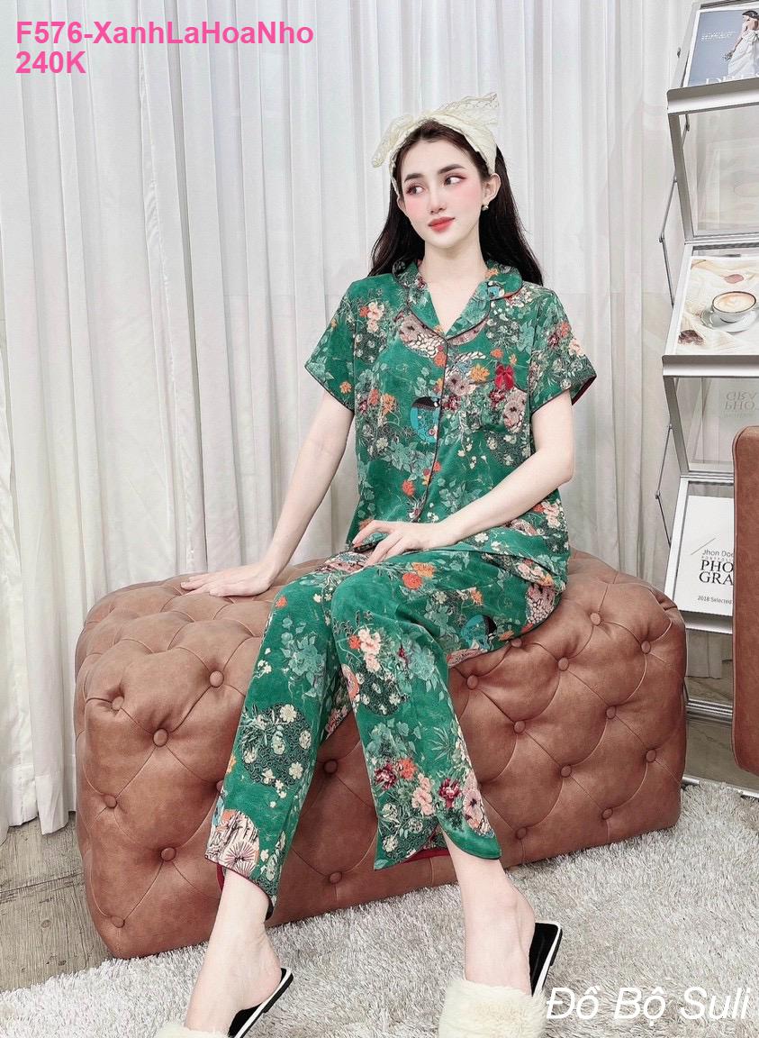 Đồ Ngủ Pijama Mango Cao Cấp Dài Sang Trọng - màu 