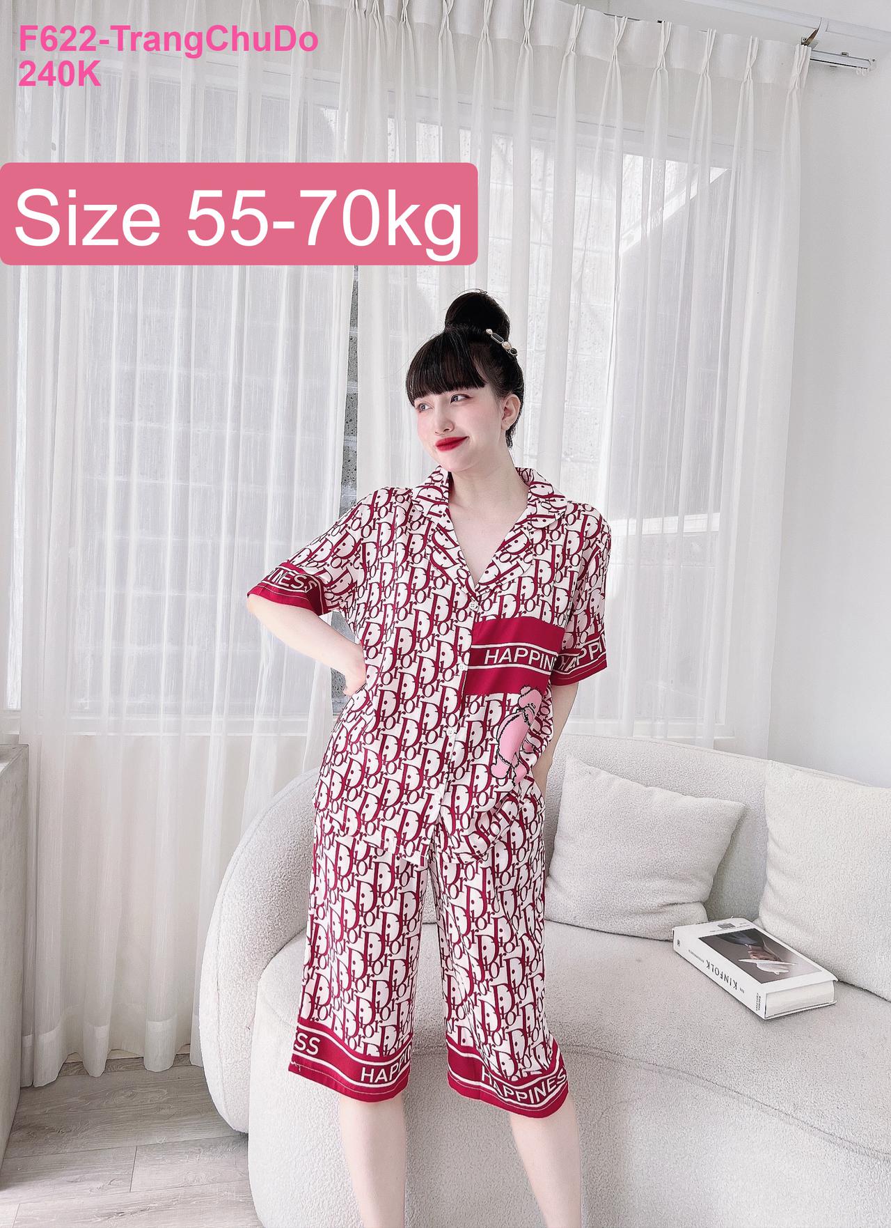 Bộ Pijama Latin Cao Cấp Lửng Hàng Thiết Kế - màu 