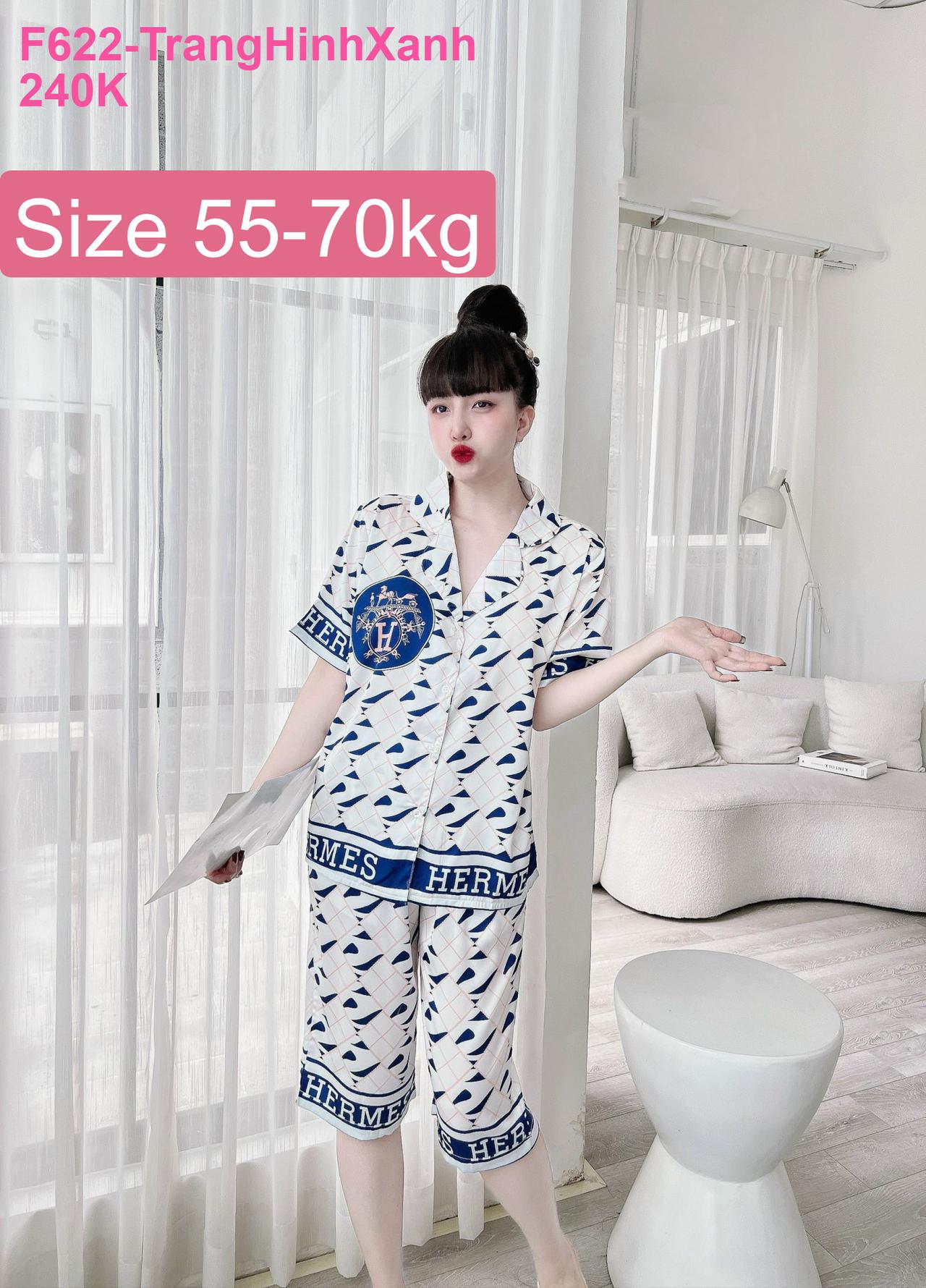 Bộ Pijama Latin Cao Cấp Lửng Hàng Thiết Kế - màu 