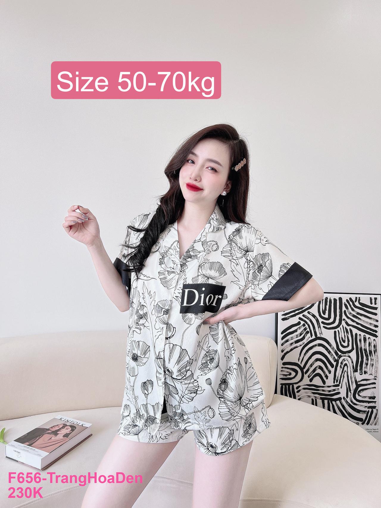 Pijama Nữ Lụa Xước Cao Cấp Đùi Size Lớn - màu 