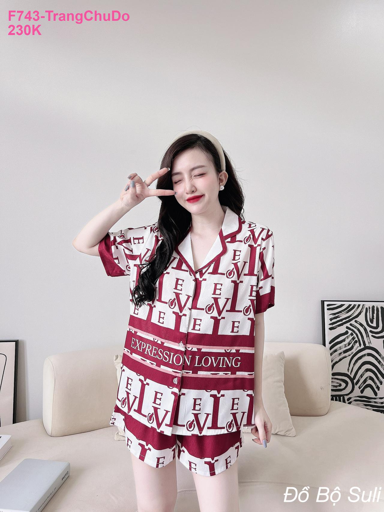 Bộ Pijama Lụa Xước Cao Cấp Đùi Size Lớn - màu 