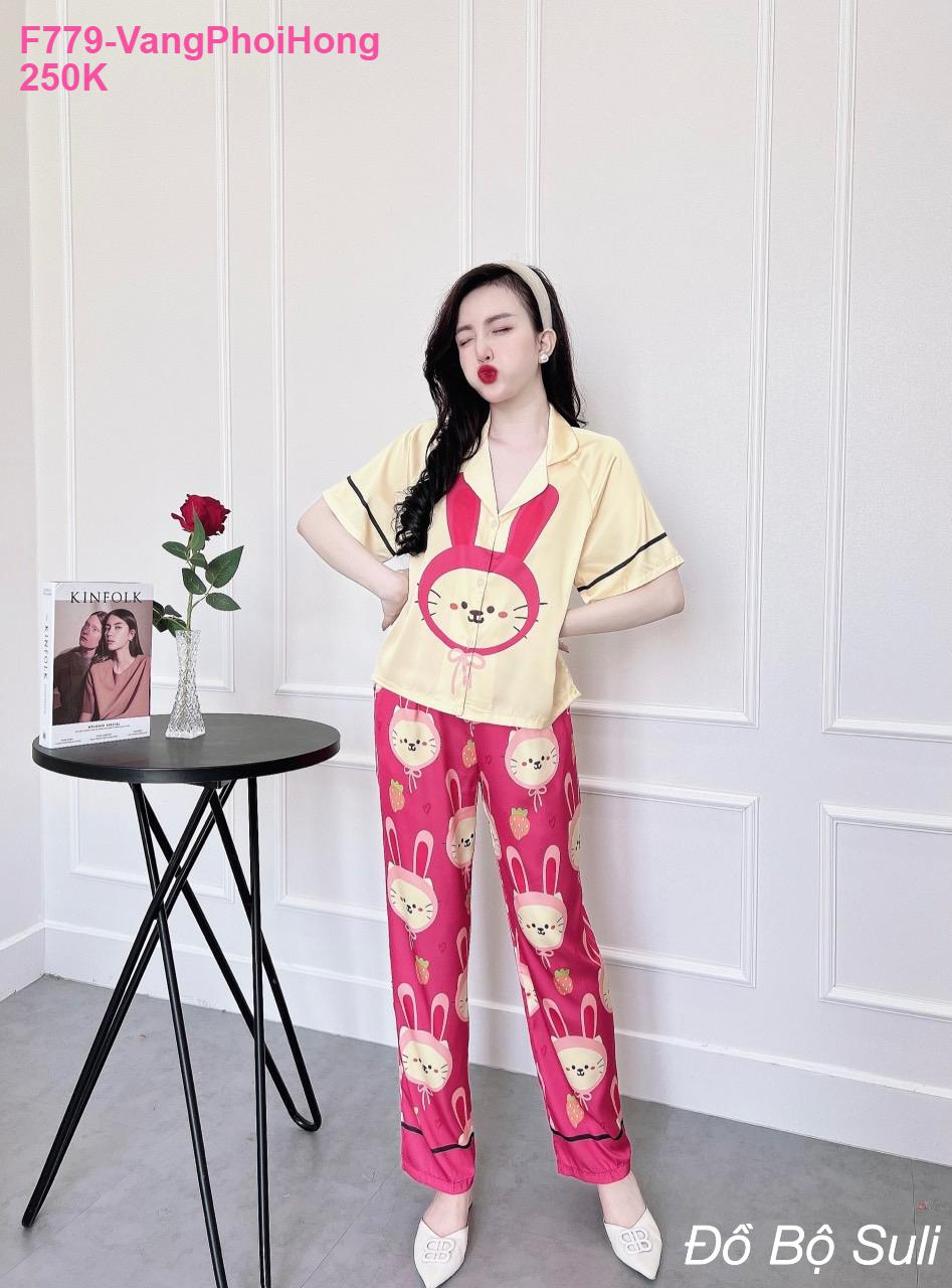 Đồ Ngủ Pijama Latin Cao Cấp Dài Dễ Thương - màu 