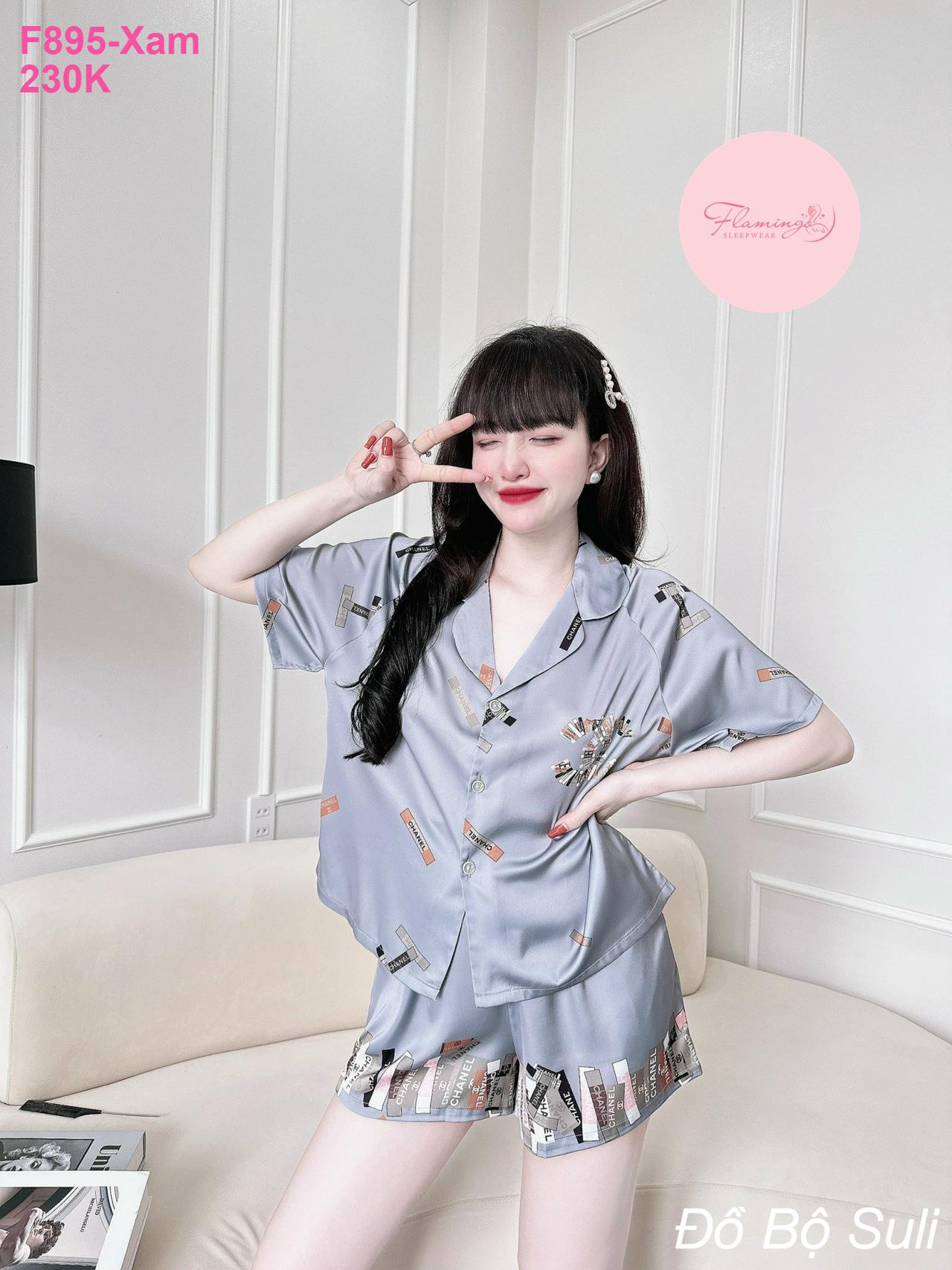 Pijama Nữ Latin Cao Cấp Đùi Siêu Dễ Thương - màu 